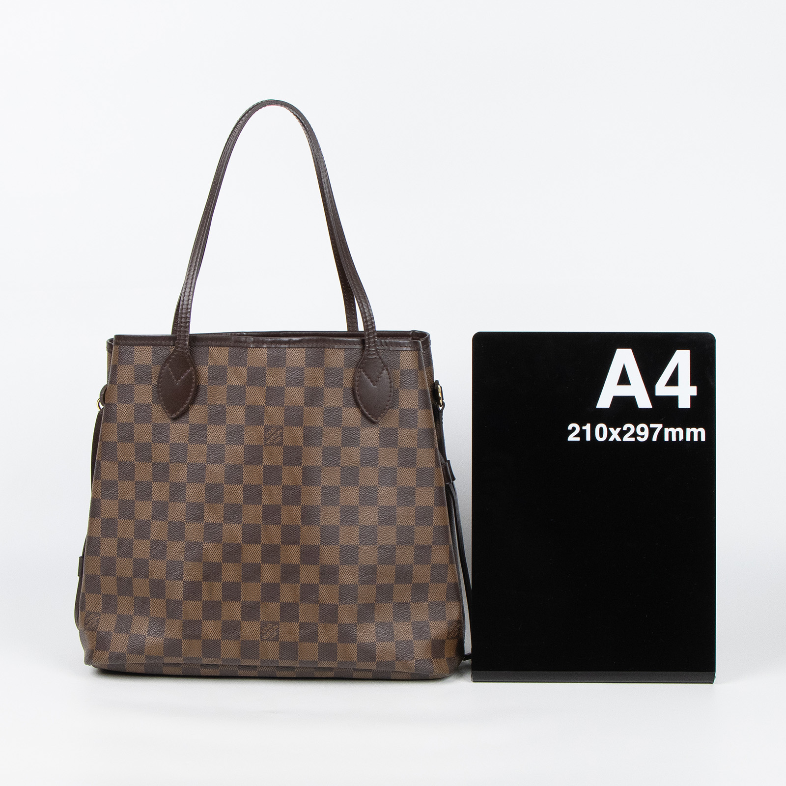 路易威登 LOUIS VUITTON 棕棋盤 Neverfull MM 托特包 N51105 棕棋盤格NEVERFULL MM舊版 防塵袋/購買證明