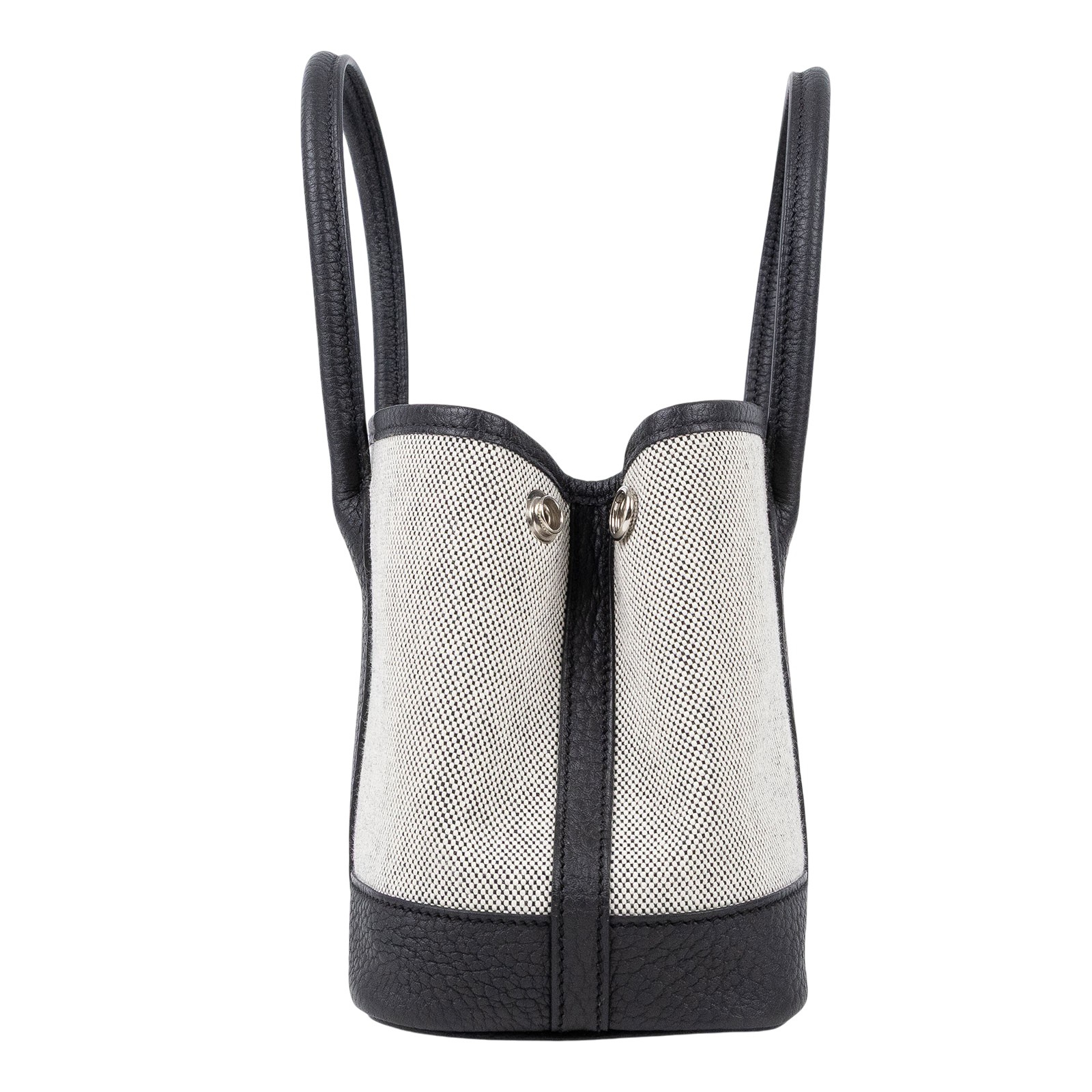 愛馬仕 Hermes Garden Party 花園派對包 23 GP23 W刻 W刻 黑帆布GP23 防塵袋