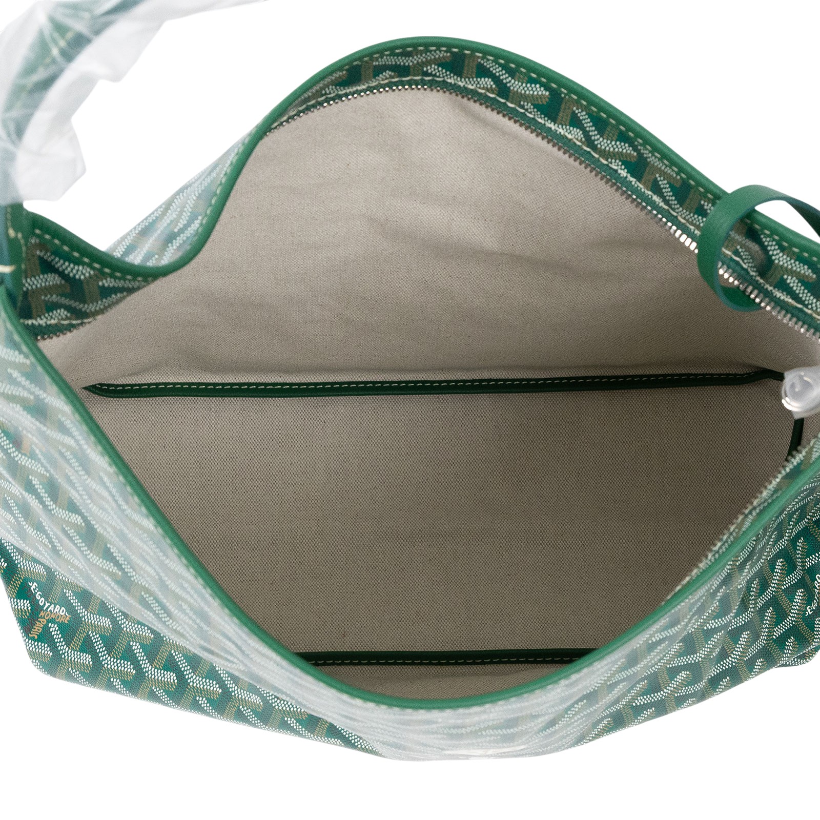 高雅德 GOYARD Bohème Hobo Bag PM 托特包 BOHEMEPMLTY 綠狗圖騰HOBO　HULOT 無附屬品