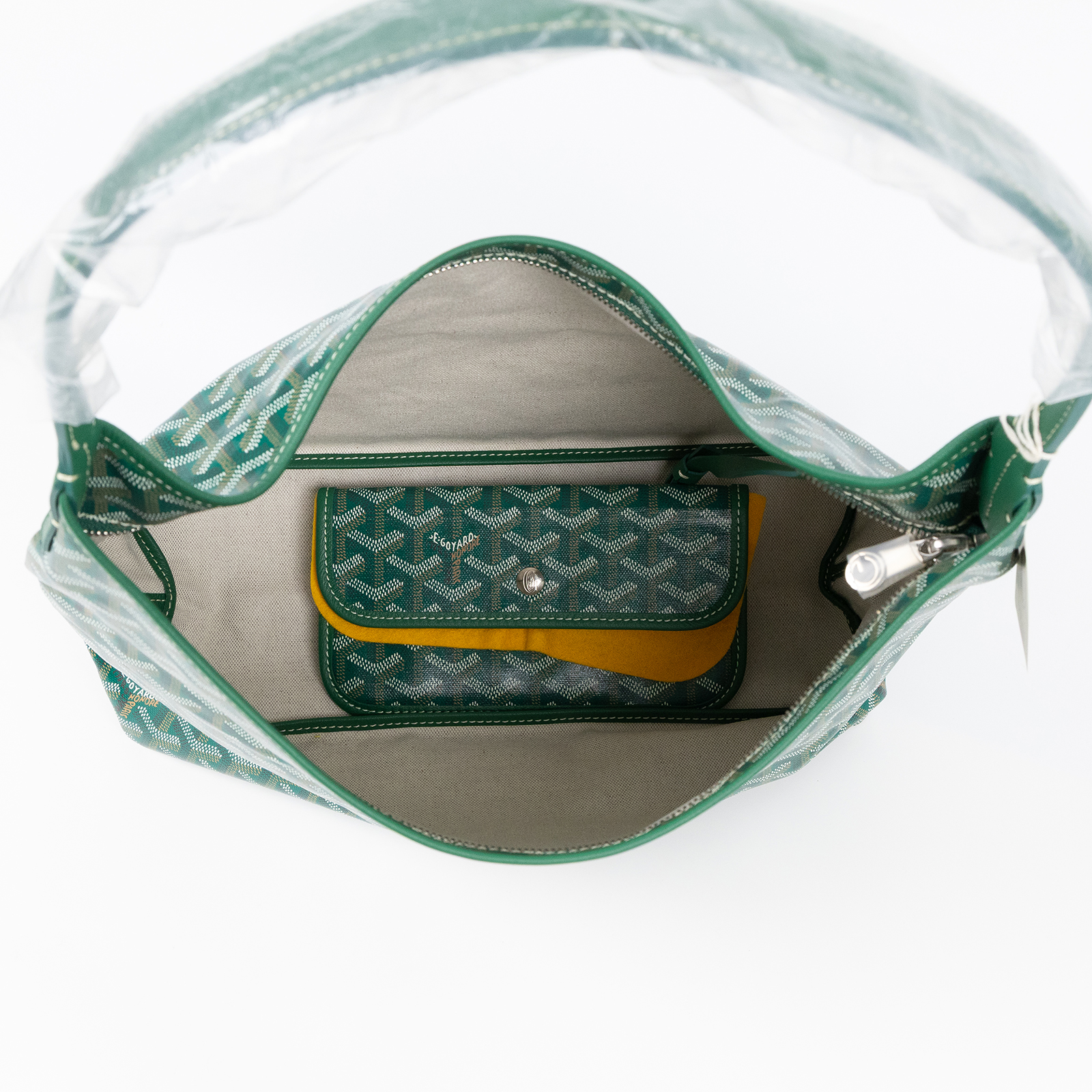 高雅德 GOYARD Bohème Hobo Bag PM 托特包 BOHEMEPMLTY 綠狗圖騰HOBO　HULOT 無附屬品
