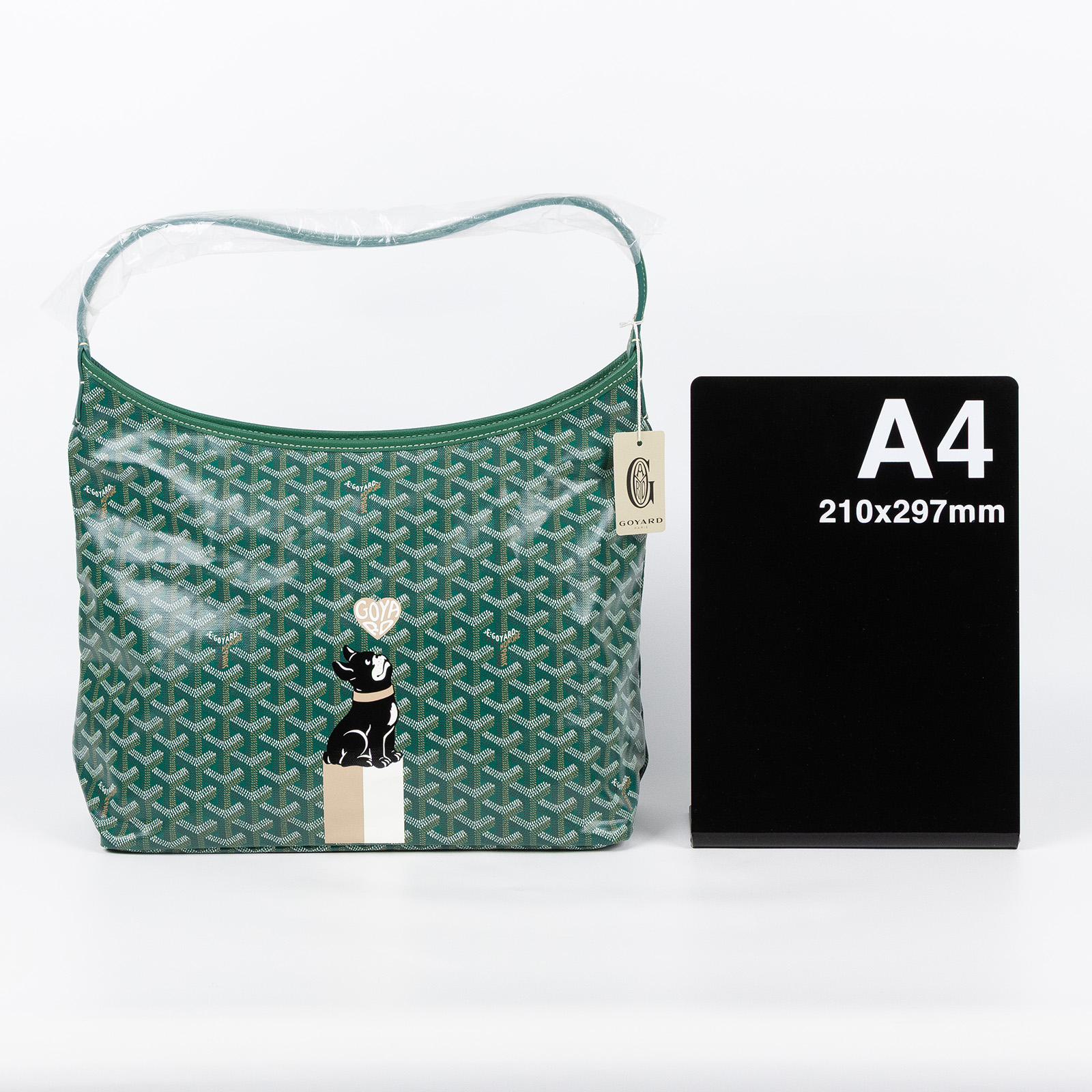 高雅德 GOYARD Bohème Hobo Bag PM 托特包 BOHEMEPMLTY 綠狗圖騰HOBO　HULOT 無附屬品