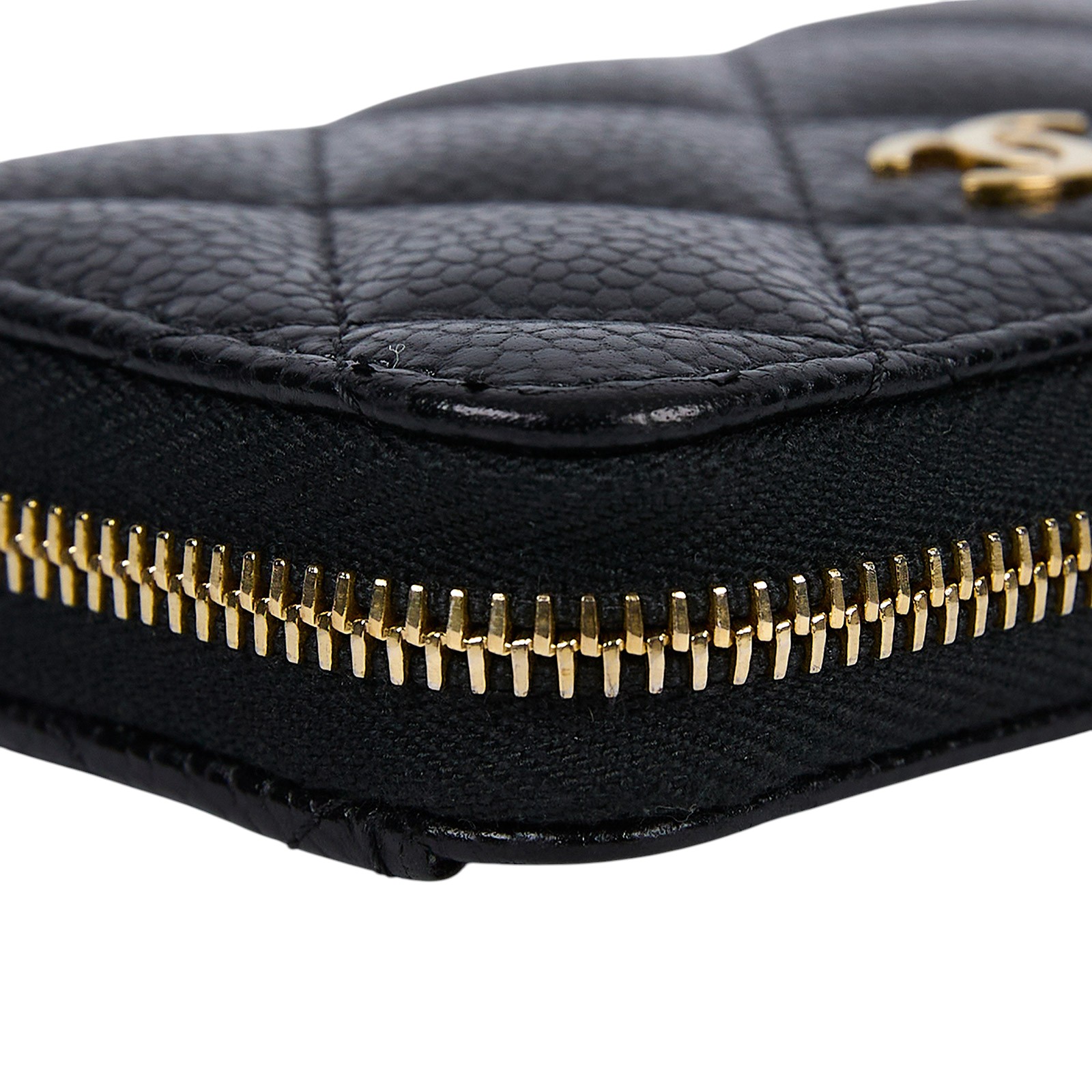 香奈兒 CHANEL 卡片零錢夾 荔枝皮 CC LOGO A69271 晶片款 黑荔枝零錢包 原廠盒子/防塵袋