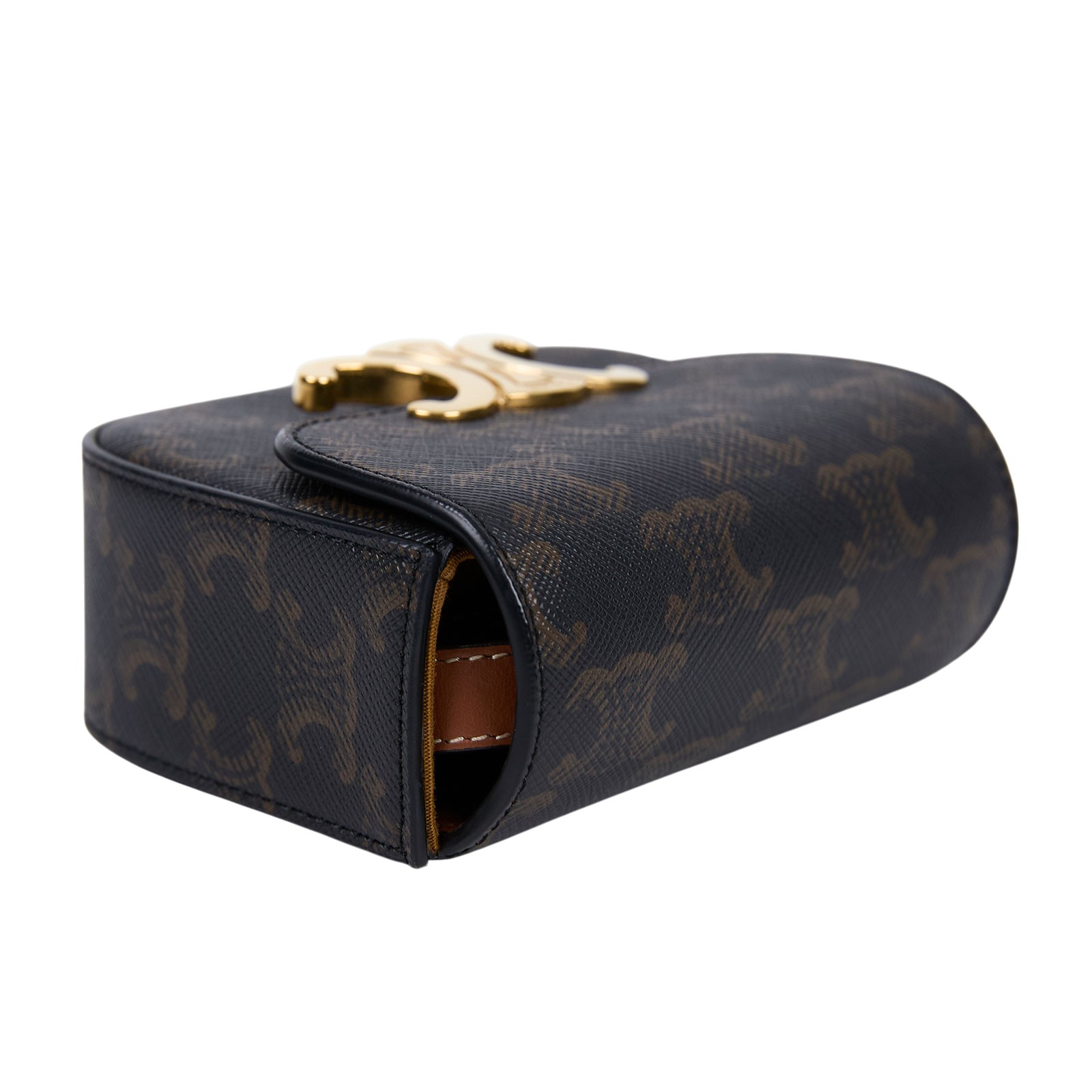 思琳 CELINE Claude 牛皮革 迷你 手袋 10I512DQB 凱旋TRIOMPHE MINI 防塵袋