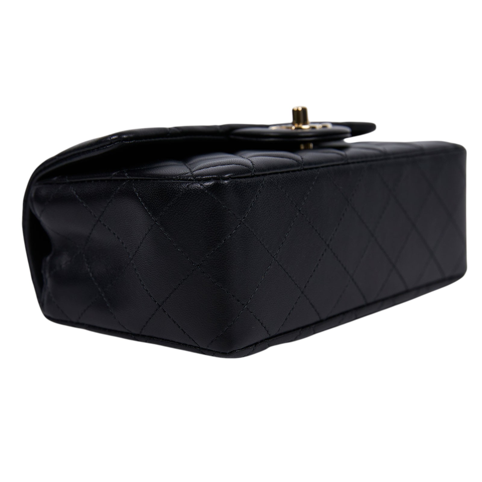 香奈兒 CHANEL CF 迷你 口蓋包 A69900 晶片款 黑金羊COCO20 防塵袋/原廠盒子/購買證明