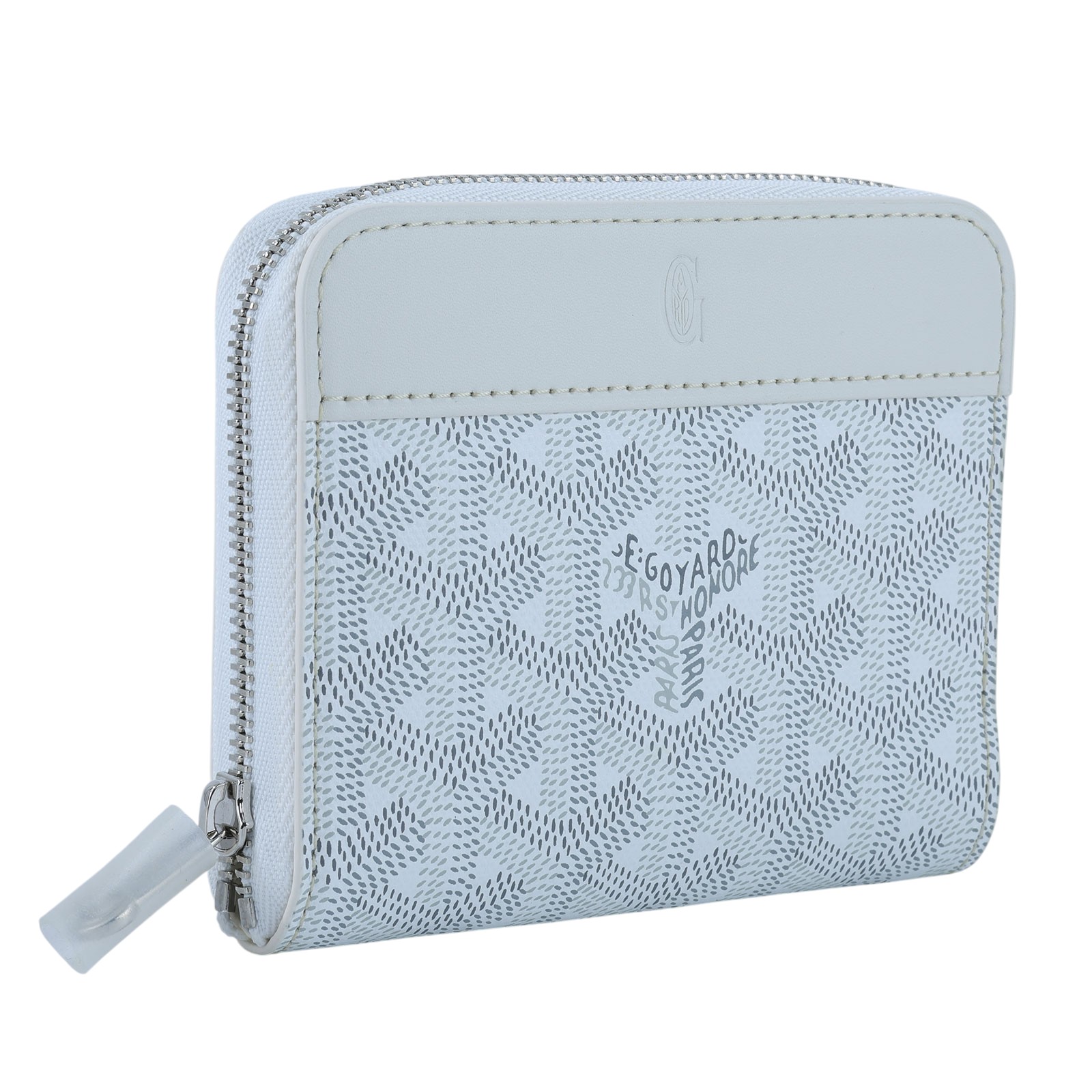 高雅德 GOYARD Matignon PM Wallet 錢包 拉鍊 短夾 MATIGNPMLTY 白MATIGNON PM 原廠盒子