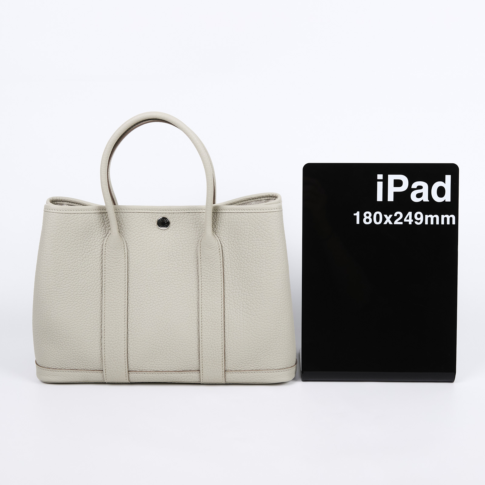 愛馬仕 Hermes Garden Party 花園派對包 30 GP30 W刻 冰川白GP30 防塵袋