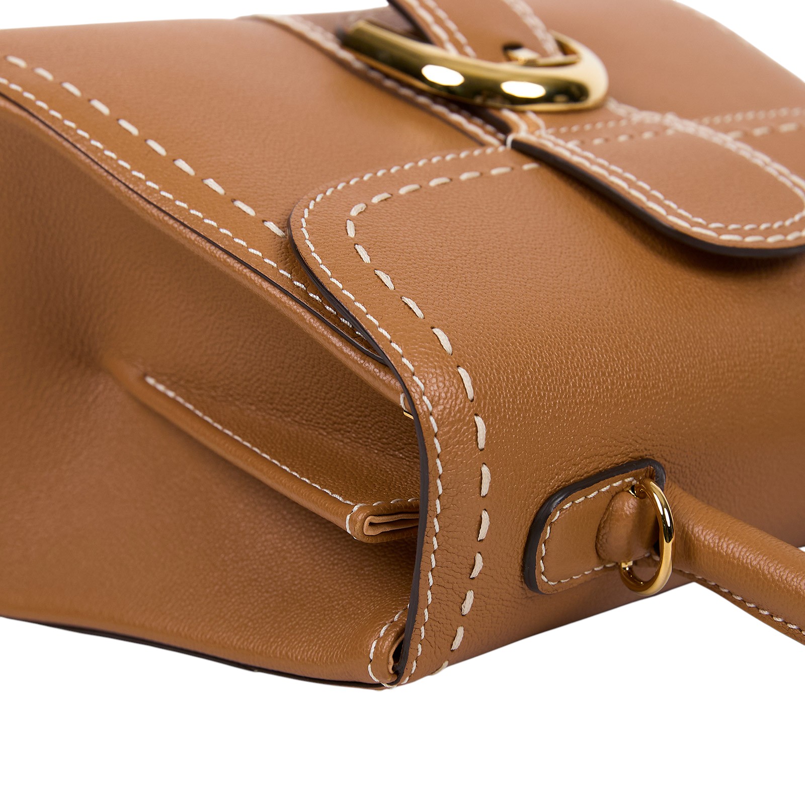 德爾沃 DELVAUX  Brillant 手提包 AA0569ADW0ADNDO 棕BRILLANT PM 原廠盒子/防塵袋/背帶/保證卡