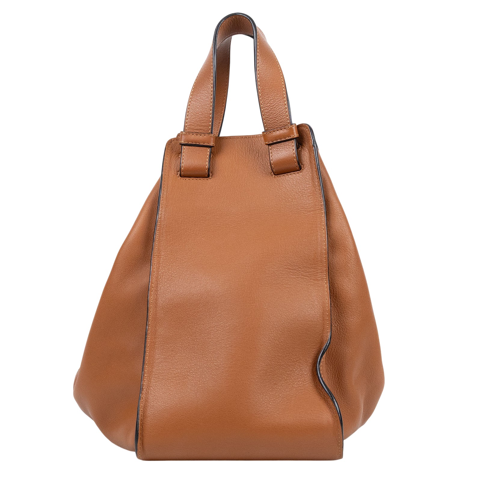 羅意威 LOEWE Small Hammock bag 手提 斜背包 A538S35X51 焦糖HAMMOCK 無附屬品