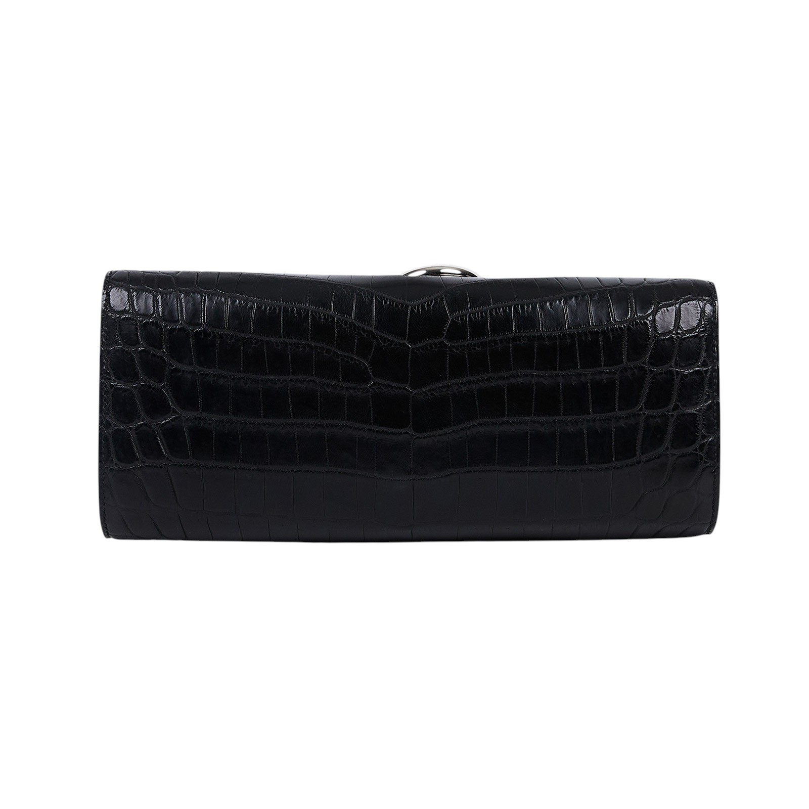 愛馬仕 Hermes Egee Clutch 手拿包  口Q刻 黑鱷魚Egee Clutch 原廠盒子/防塵袋