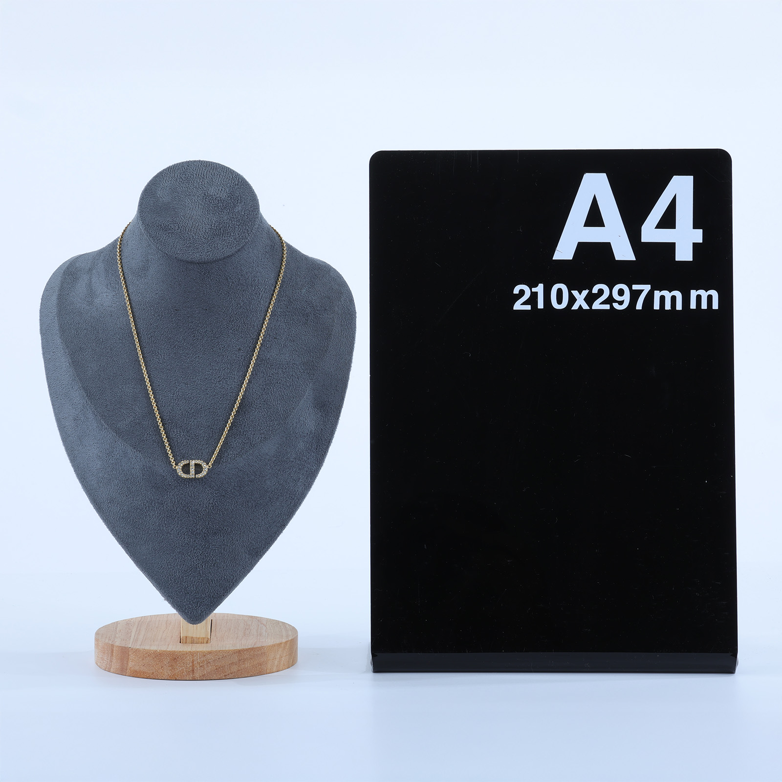 迪奧 CHRISTIAN DIOR Petit CD 項鍊 N2241WOMCY 金色CD項鍊 原廠盒子/防塵袋