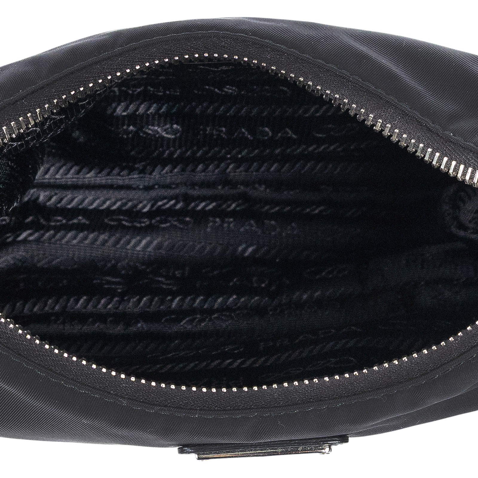 普拉達 PRADA Re-Edition 2005 Re-Nylon 手袋 1BH204_R064 黑銀三合一尼龍肩背包 防塵袋/保證卡