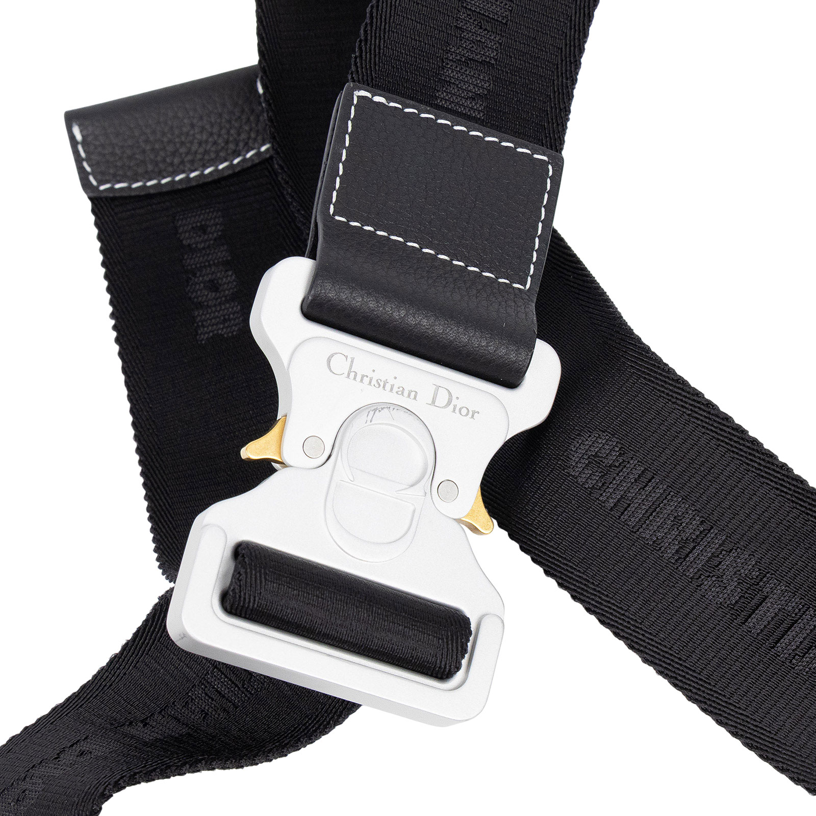 迪奧 CHRISTIAN DIOR Saddle 馬鞍包 1ADPO093YKK 黑粒面小牛皮SADDLE馬鞍包 無附屬品