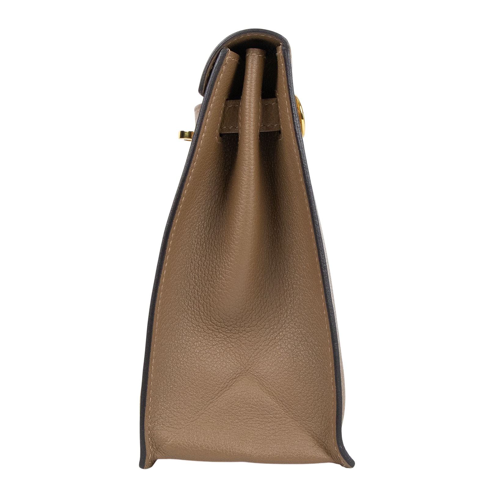 愛馬仕 Hermes Kelly Danse 側背 斜背 肩背包 威瑪犬米色 金色五金 H079008CCD0 /D刻  原廠盒子/防塵袋/背帶/購買證明