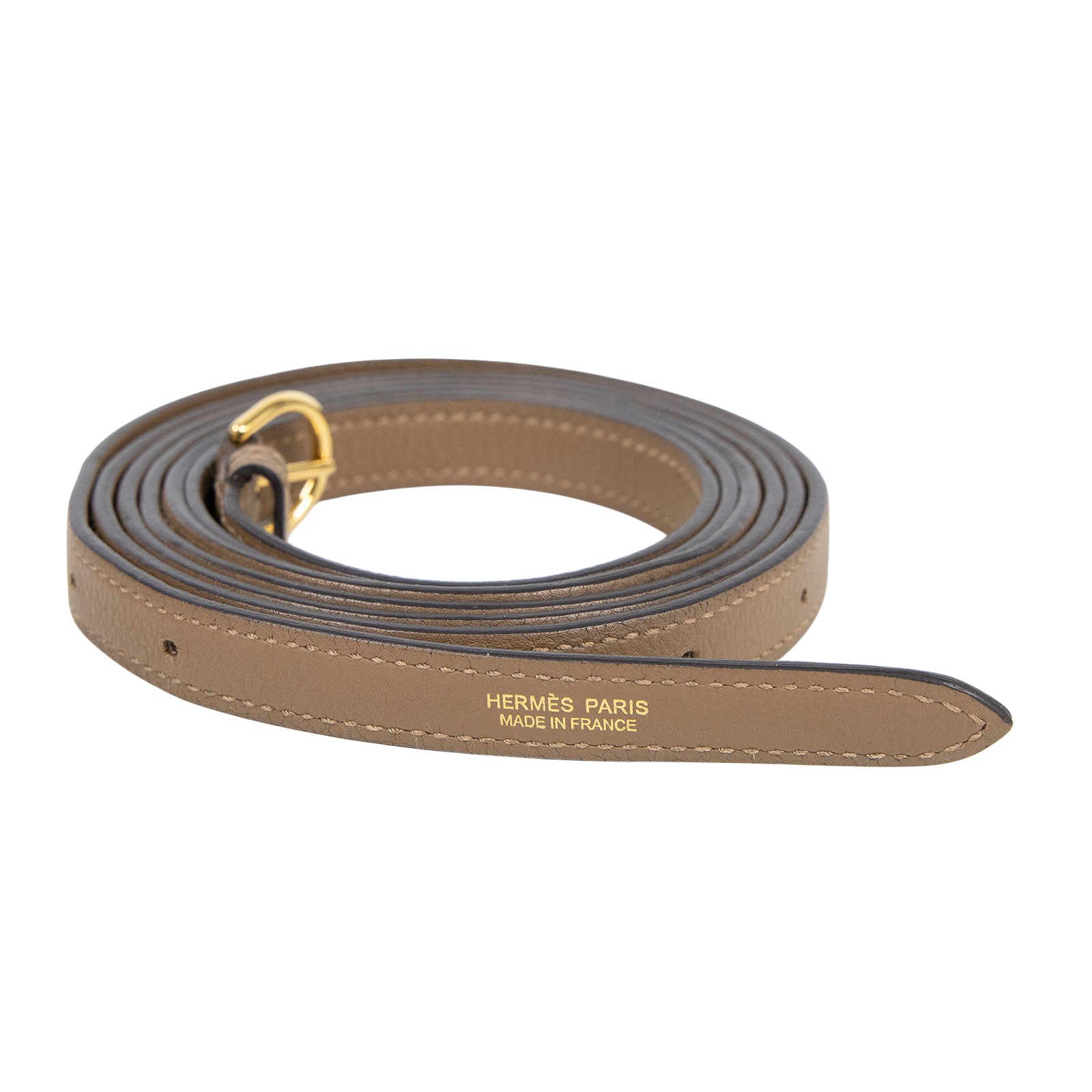 愛馬仕 Hermes Kelly Danse 側背 斜背 肩背包 威瑪犬米色 金色五金 H079008CCD0 /D刻  原廠盒子/防塵袋/背帶/購買證明