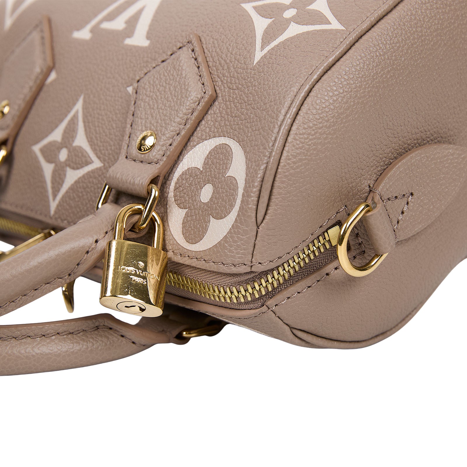 路易威登 LOUIS VUITTON Speedy Bandoulière  20 雙色 手提 斜背 波士頓包 M46575 晶片款  原廠盒子/防塵袋/背帶/鎖組/購買證明