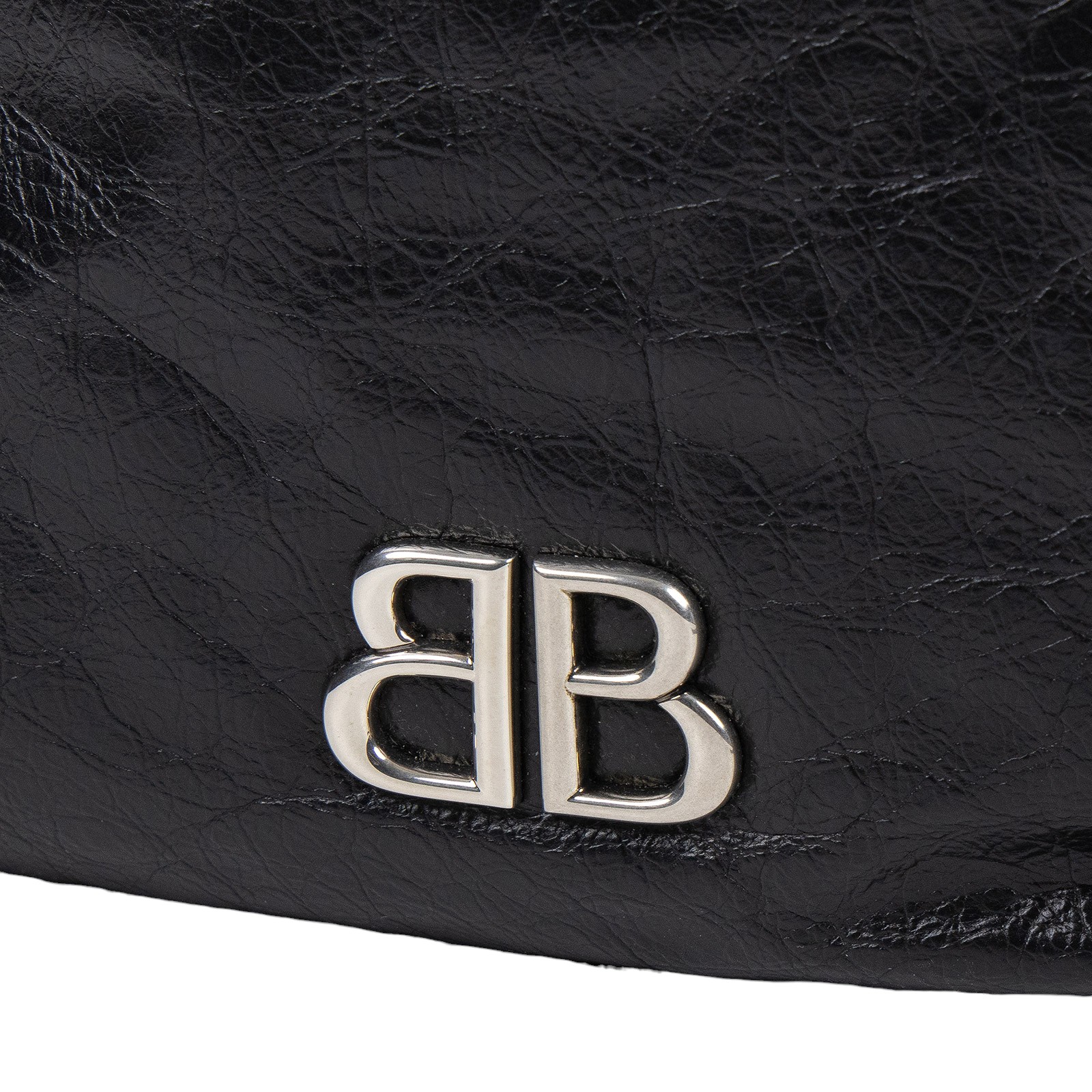 巴黎世家 BALENCIAGA Monaco 中型 Hobo 手提包 8016602ABAL 黑大托特包 防塵袋