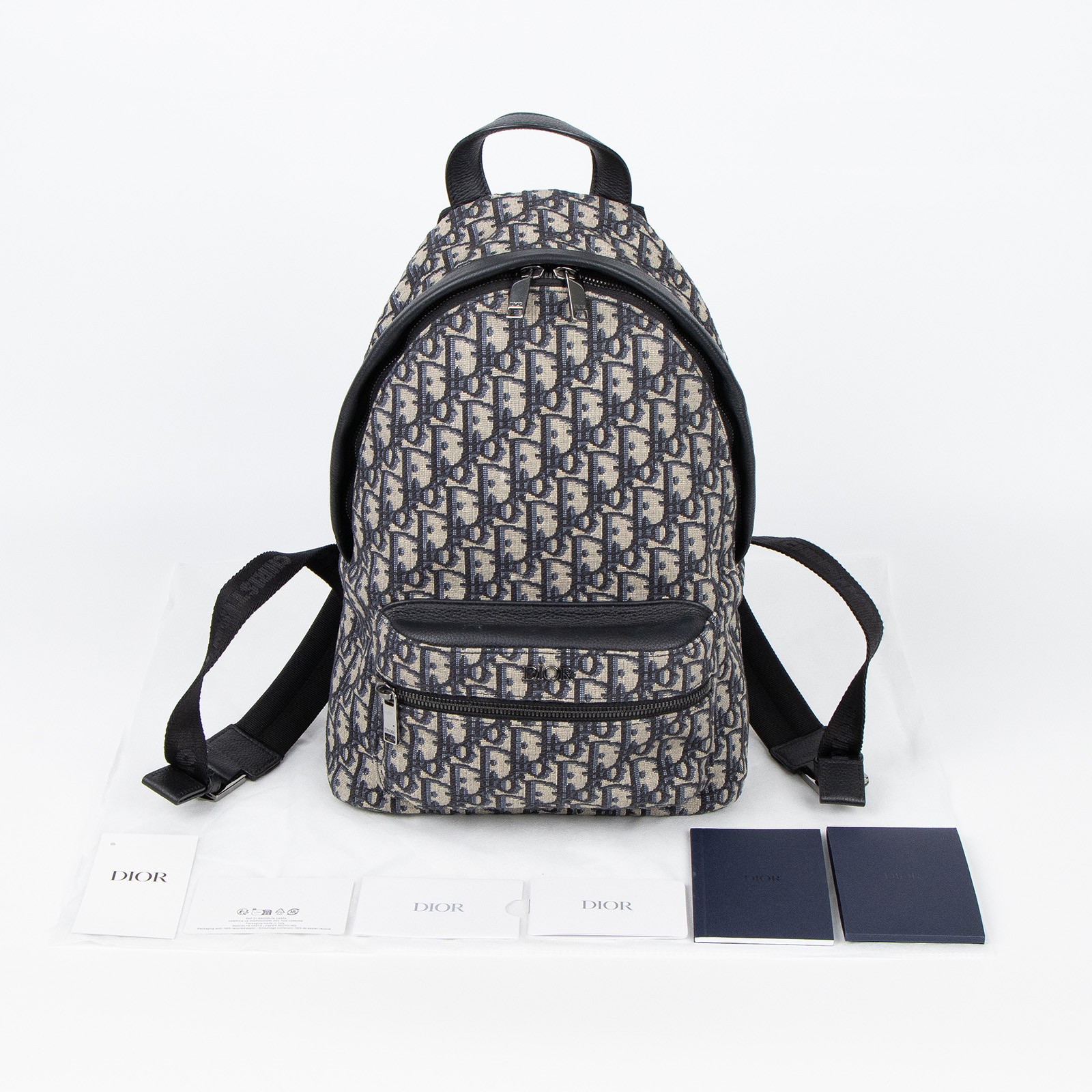 迪奧 CHRISTIAN DIOR Kids Rider 後背包 1PEBA158YKY 緹花後背包 無附屬品