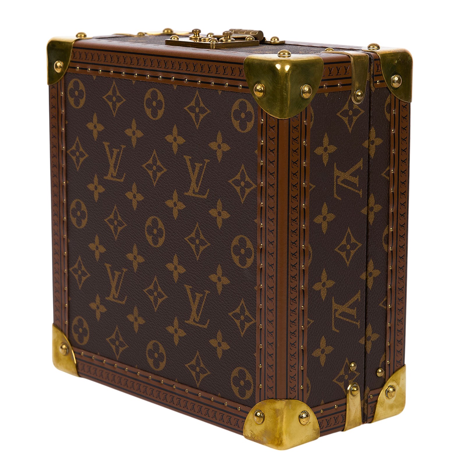 路易威登 LOUIS VUITTON Coffret Joaillerie 珠寶盒 M20341 晶片款  原廠盒子/防塵袋/鑰匙