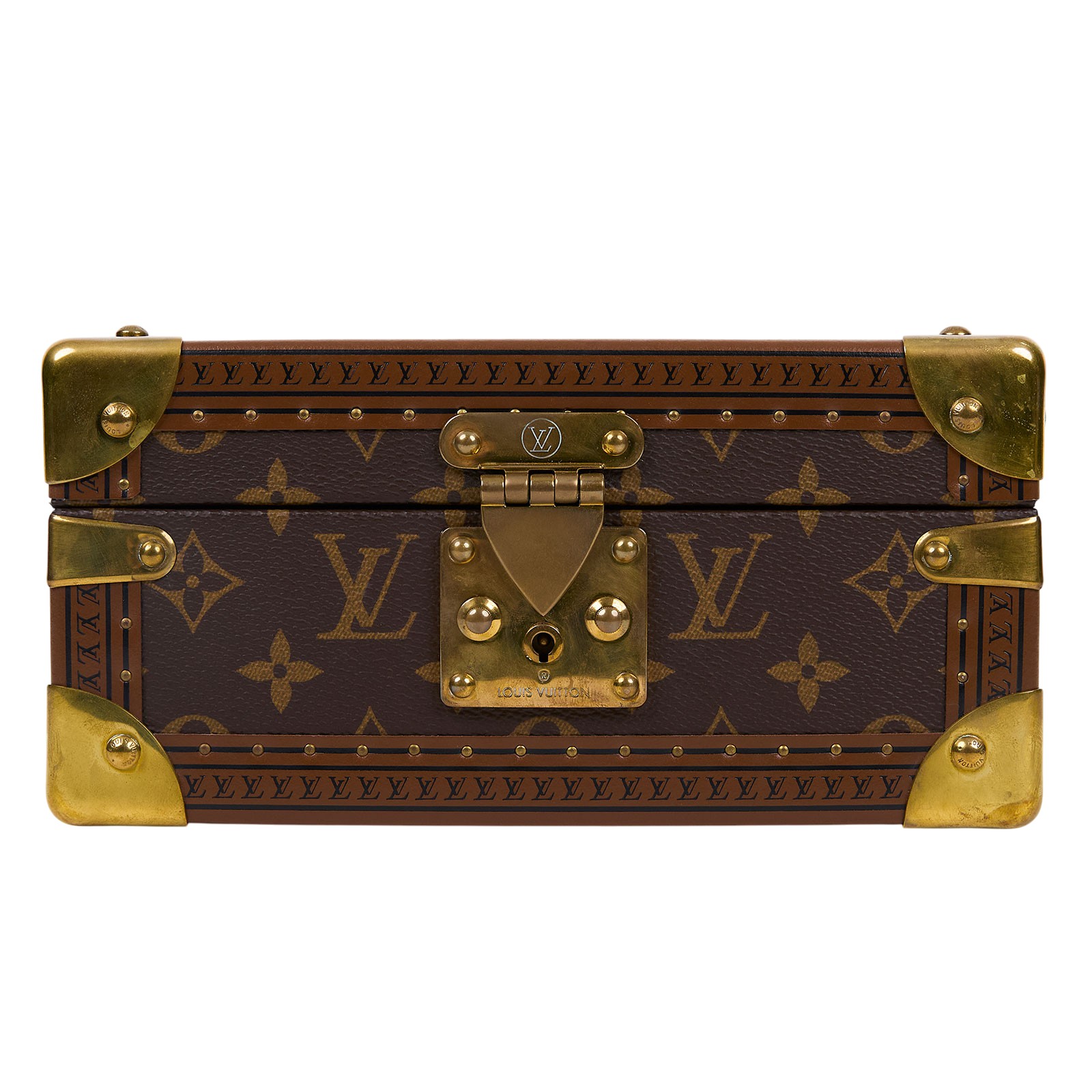 路易威登 LOUIS VUITTON Coffret Joaillerie 珠寶盒 M20341 晶片款  原廠盒子/防塵袋/鑰匙