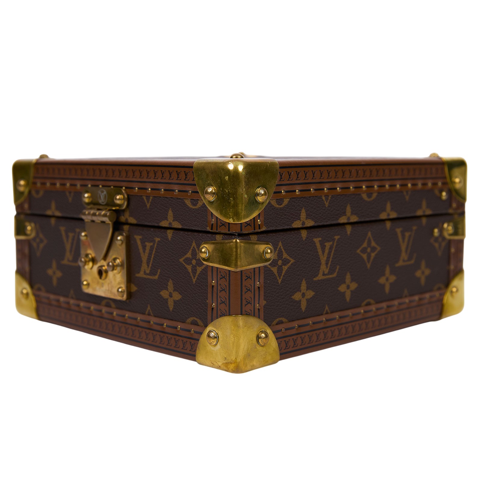 路易威登 LOUIS VUITTON Coffret Joaillerie 珠寶盒 M20341 晶片款  原廠盒子/防塵袋/鑰匙