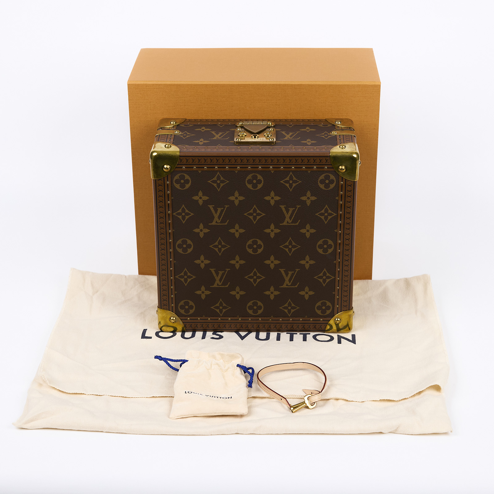 路易威登 LOUIS VUITTON Coffret Joaillerie 珠寶盒 M20341 晶片款  原廠盒子/防塵袋/鑰匙
