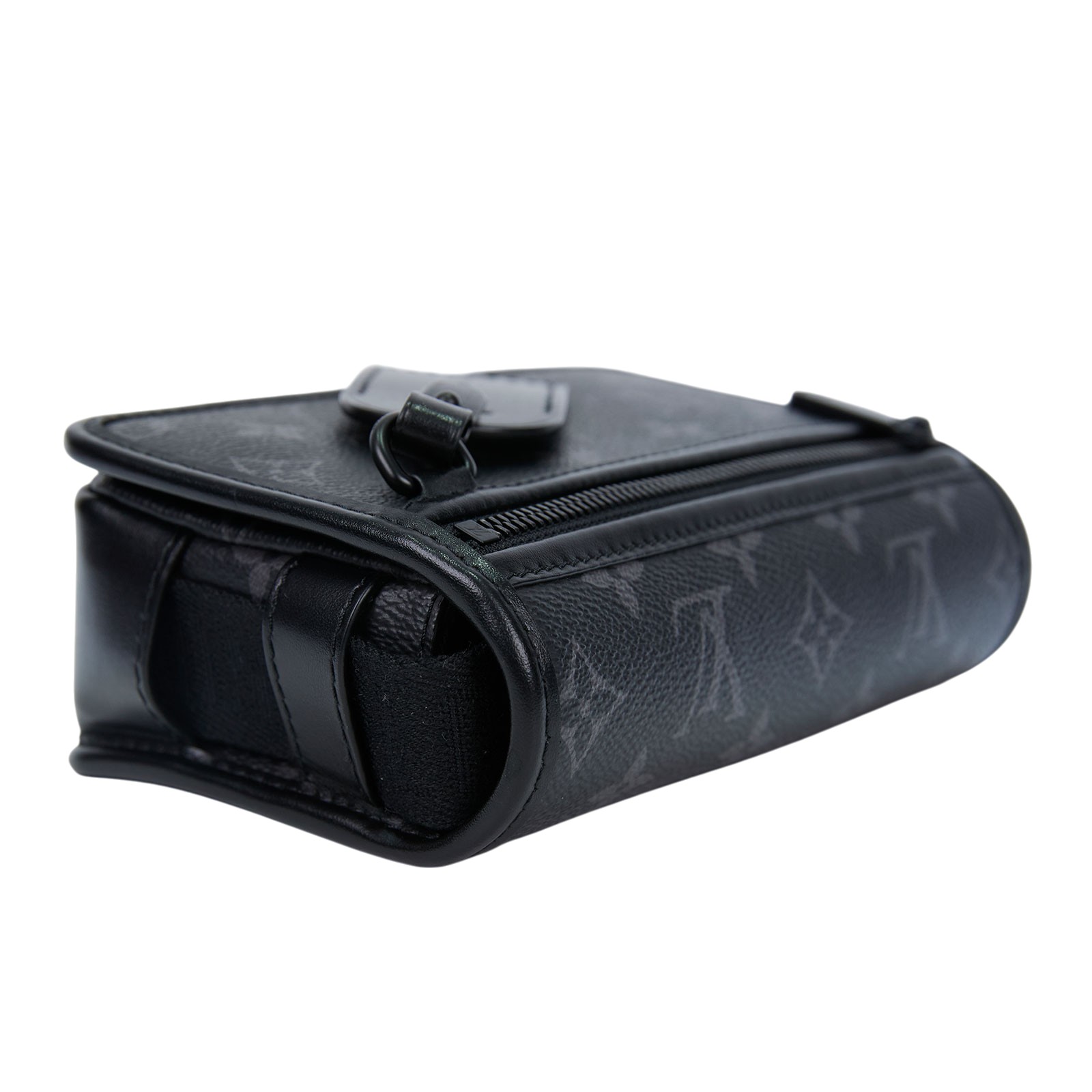 路易威登 LOUIS VUITTON Bosphore 可穿戴式錢包 M12599 晶片款 原花Bosphore 斜背包 原廠盒子/防塵袋