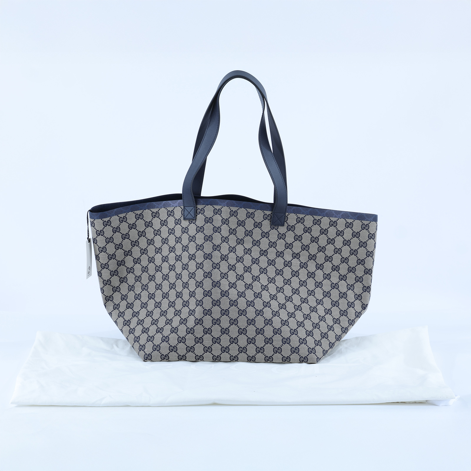 古馳 GUCCI Totissima 托特包 中型 788203 FADH3 藍TOTISSIMA系列托特包 防塵袋/內袋