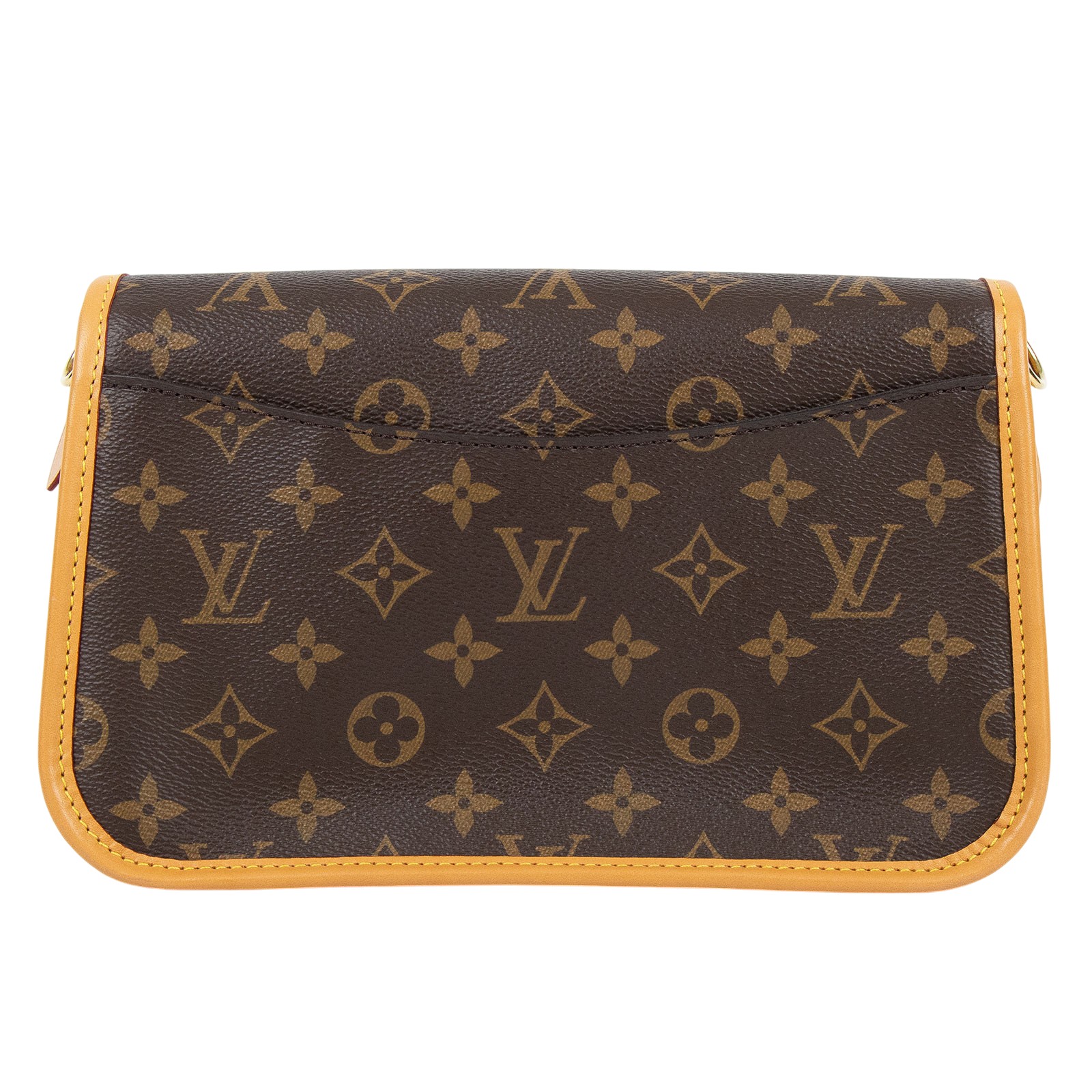 路易威登 LOUIS VUITTON Diane 腋下包法棍 單肩背包 經典帆布 M45985 晶片款 原花DIANE肩背包 原廠盒子/防塵袋/背帶/購買證明
