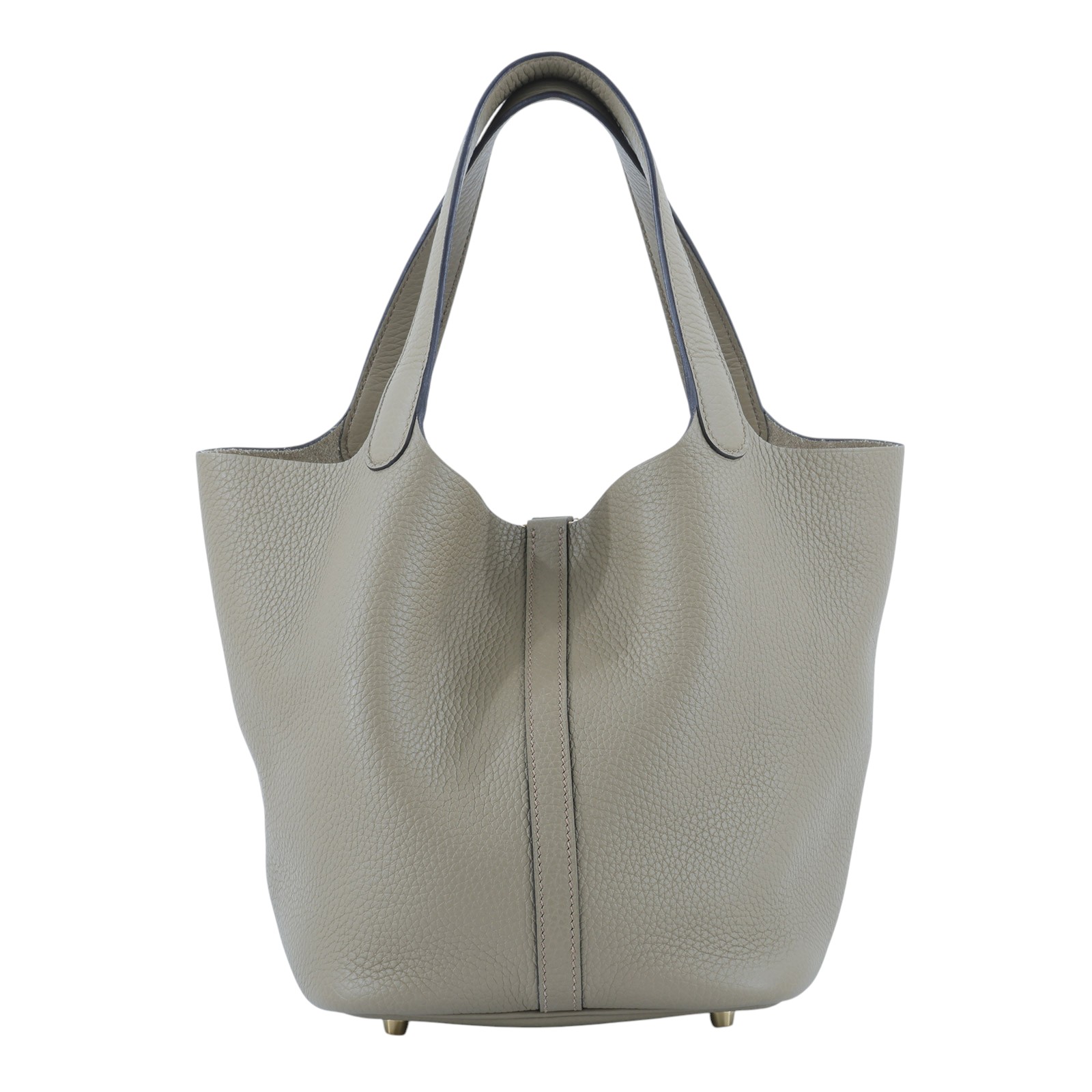 愛馬仕 Hermes Picotin Lock 22 菜籃子包 金色五金 馬爾法米色 H060991CC8Q /W刻  原廠盒子/防塵袋/鎖組/購買證明影本