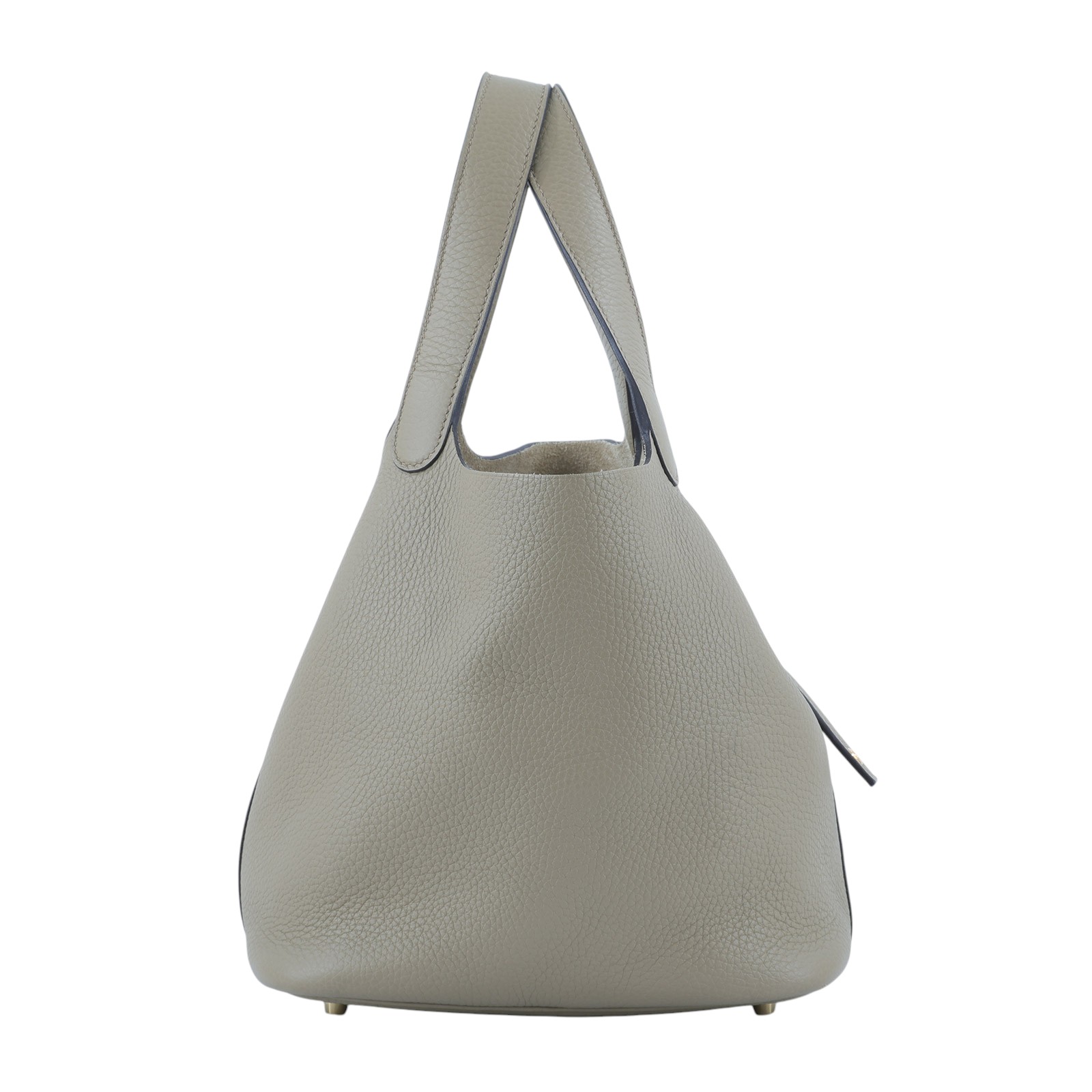 愛馬仕 Hermes Picotin Lock 22 菜籃子包 金色五金 馬爾法米色 H060991CC8Q /W刻  原廠盒子/防塵袋/鎖組/購買證明影本