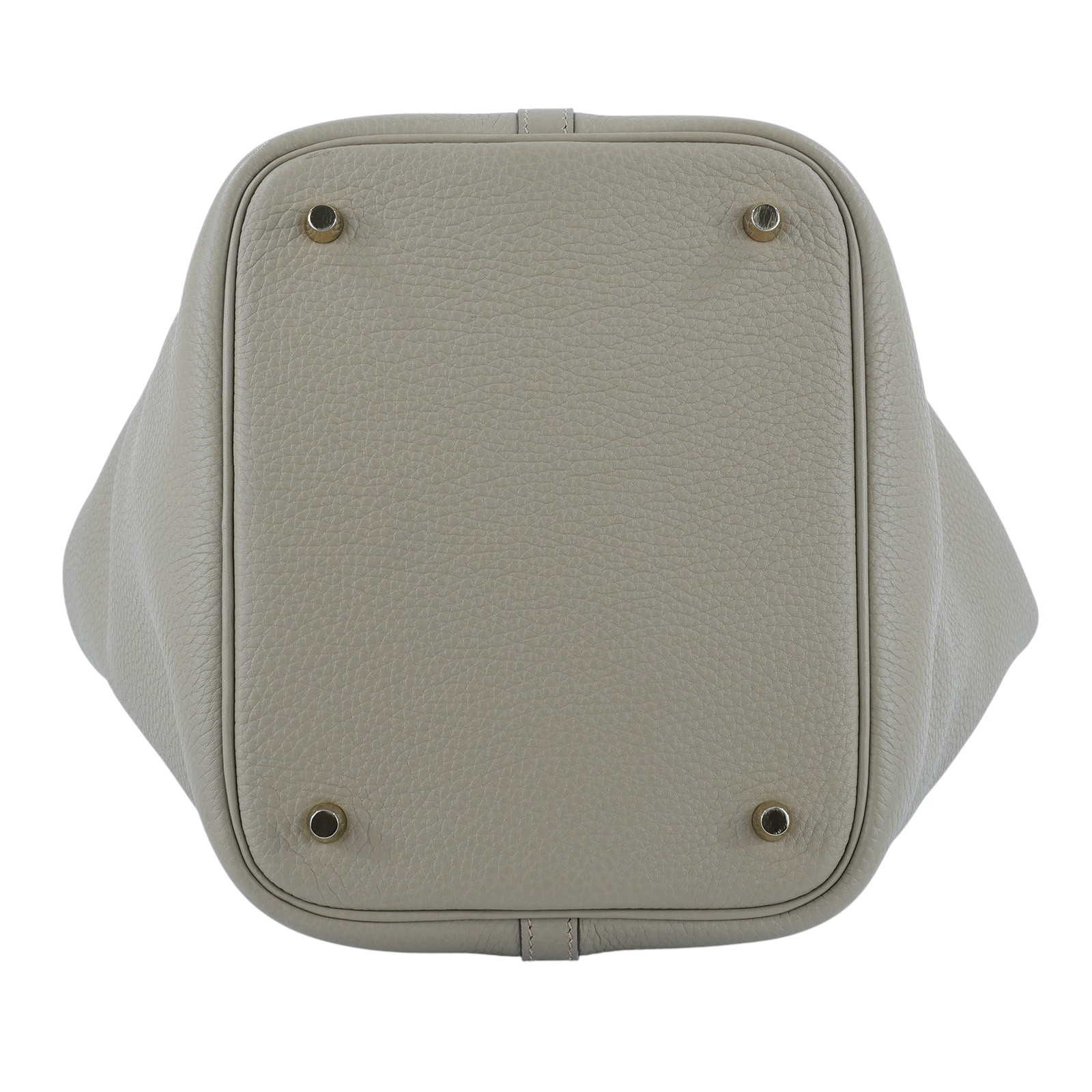 愛馬仕 Hermes Picotin Lock 22 菜籃子包 金色五金 馬爾法米色 H060991CC8Q /W刻  原廠盒子/防塵袋/鎖組/購買證明影本