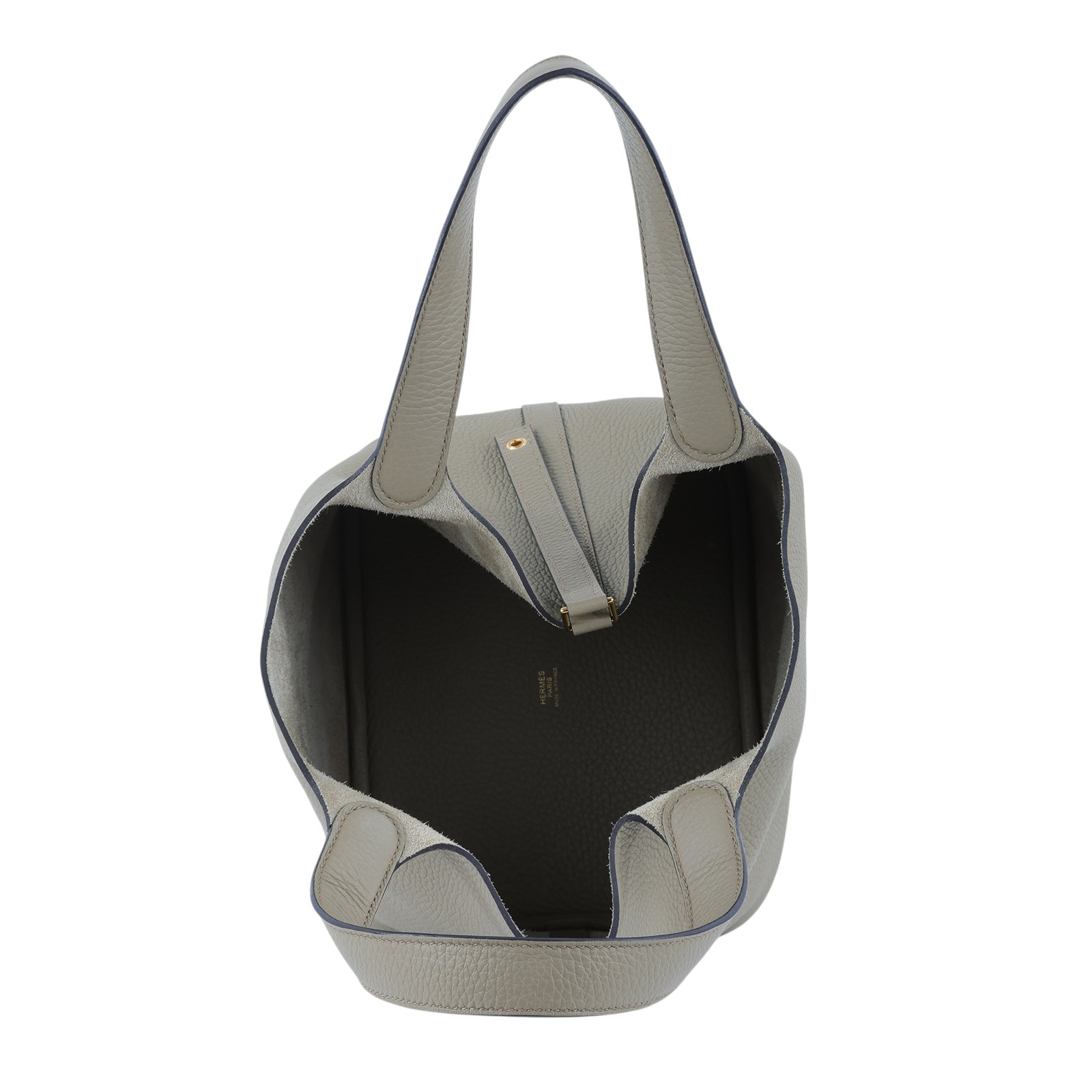 愛馬仕 Hermes Picotin Lock 22 菜籃子包 金色五金 馬爾法米色 H060991CC8Q /W刻  原廠盒子/防塵袋/鎖組/購買證明影本