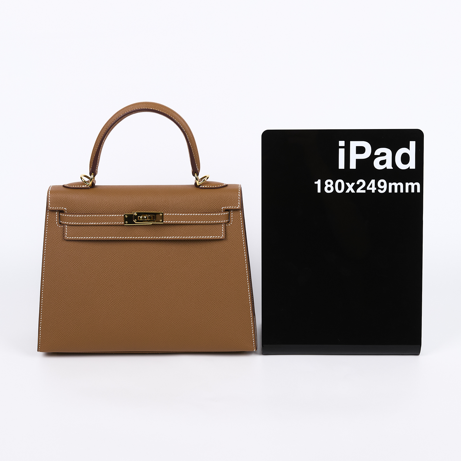 愛馬仕 Hermes Kelly Bag 凱莉包 25 金棕 金色五金 H038416CC37 /W刻  原廠盒子/防塵袋/鎖組/背帶/購買證明