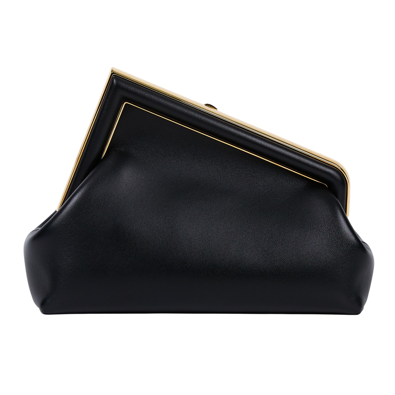 芬迪 FENDI First 手拿包 小型 8BP129ABVE 全黑First 23CM 原廠盒子/防塵袋