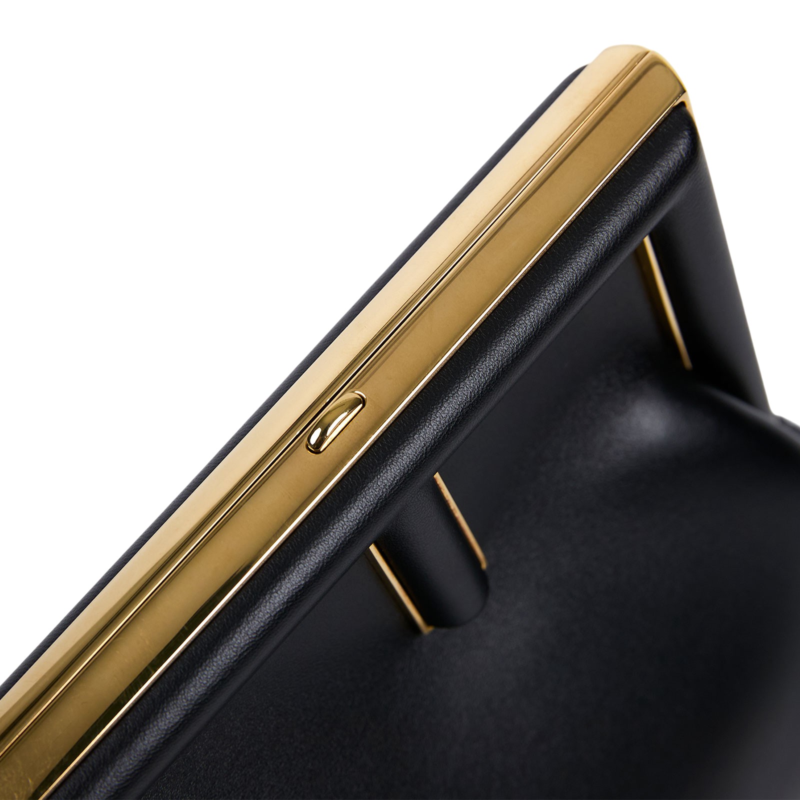 芬迪 FENDI First 手拿包 小型 8BP129ABVE 全黑First 23CM 原廠盒子/防塵袋