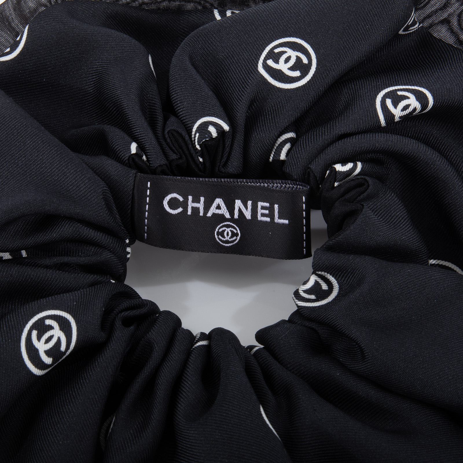 香奈兒 CHANEL 髮圈  黑髮圈 原廠盒子