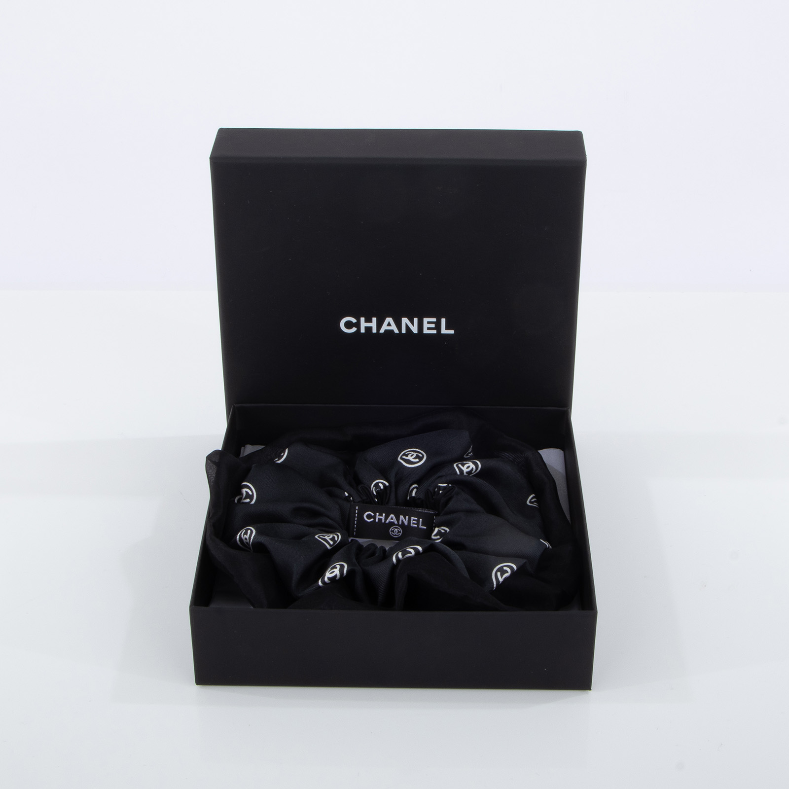 香奈兒 CHANEL 髮圈  黑髮圈 原廠盒子