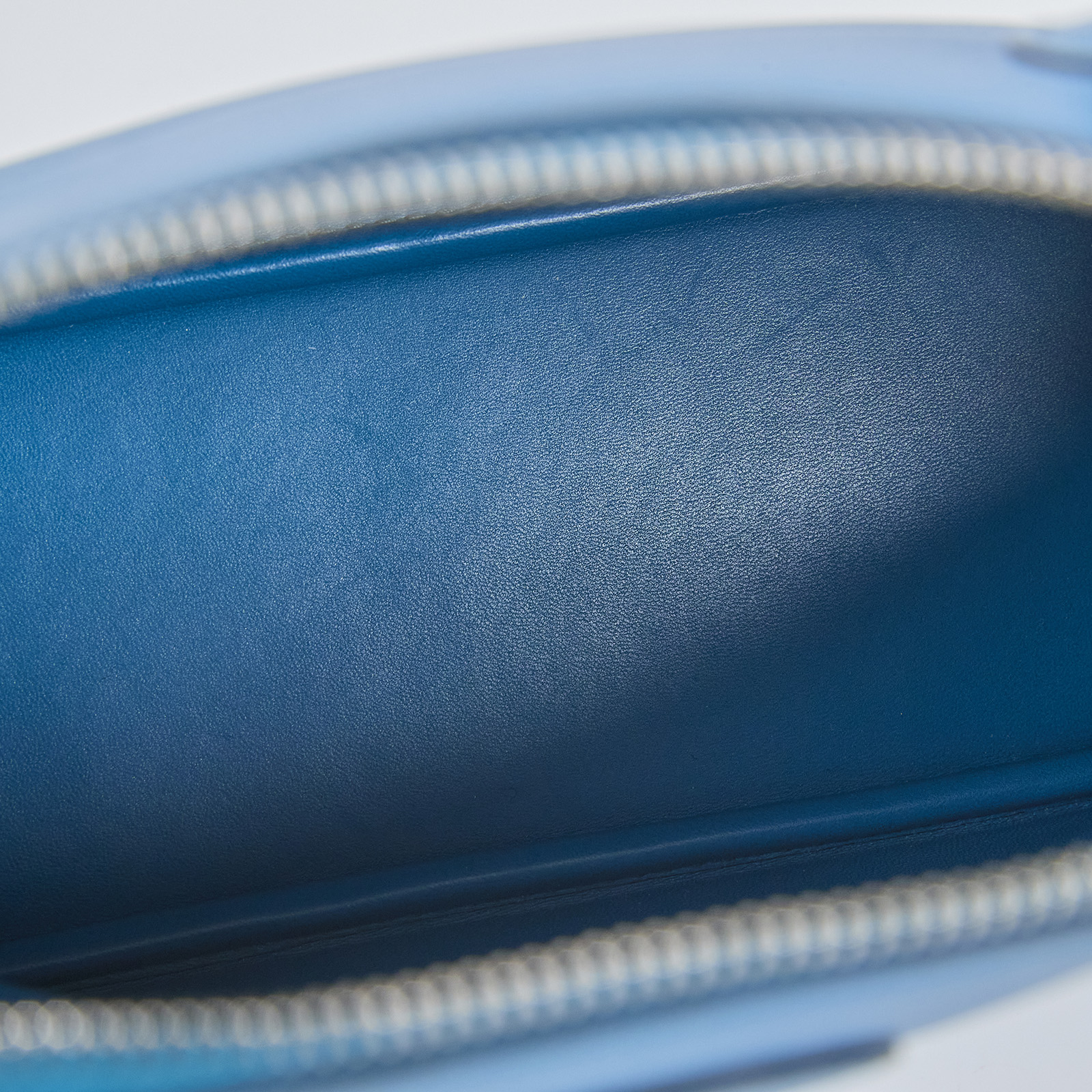 愛馬仕 Hermes Bolide Bag 柏莉包 27 銀色五金 伊玆密爾藍 H041693CK7W □R 防塵袋/購買證明影本