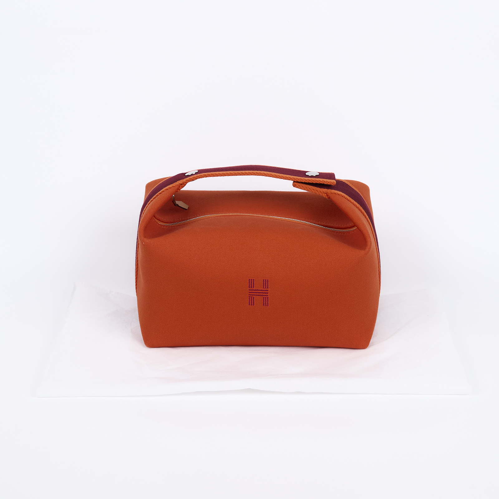 愛馬仕 Hermes Bride a Brac GM 大型 盥洗包 手提包 BBG  橘Bride A Brac GM 無附屬品