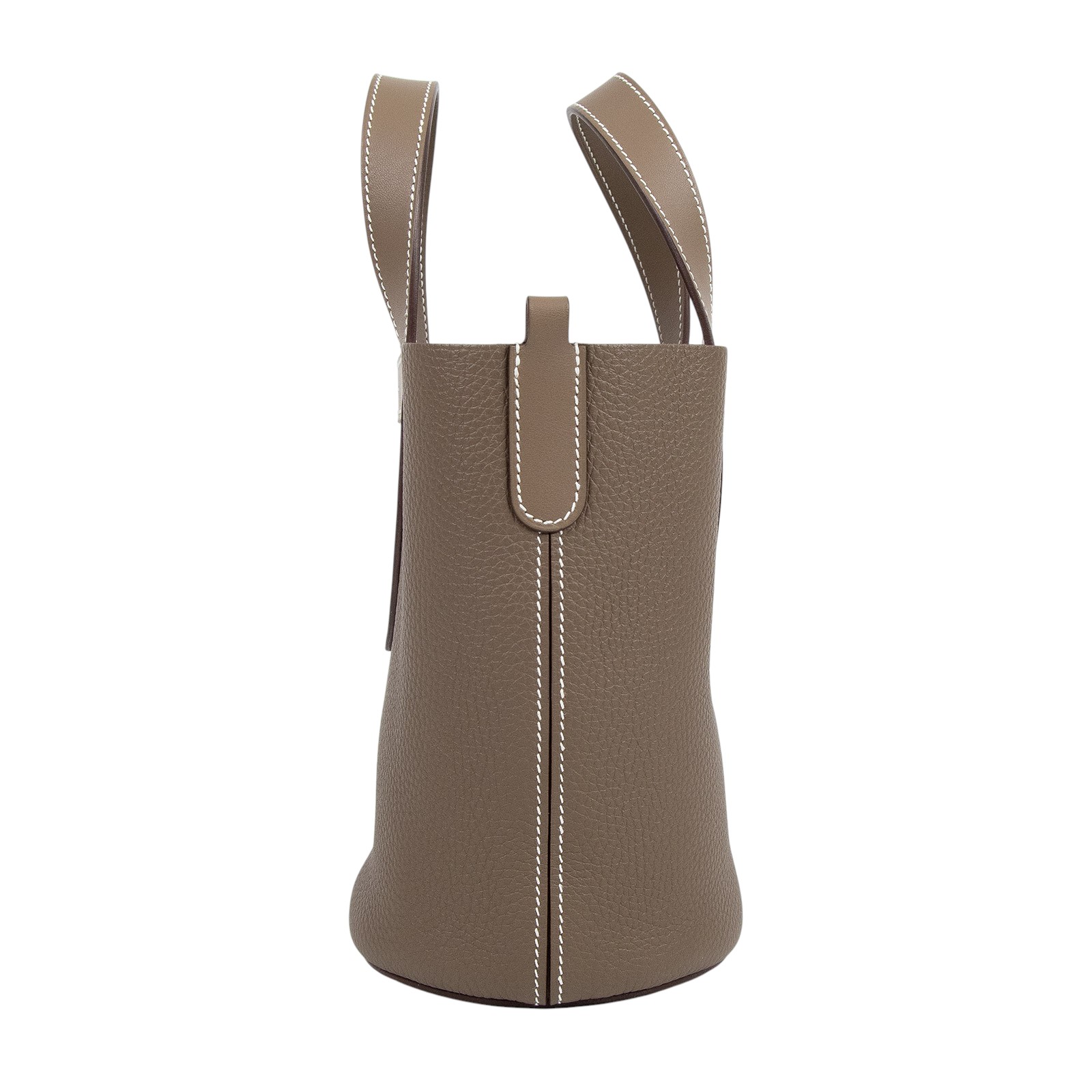 愛馬仕 Hermes In The Loop 18  豬鼻 菜籃子包 ITL18 U刻 大象灰IN THE LOOP 18 防塵袋