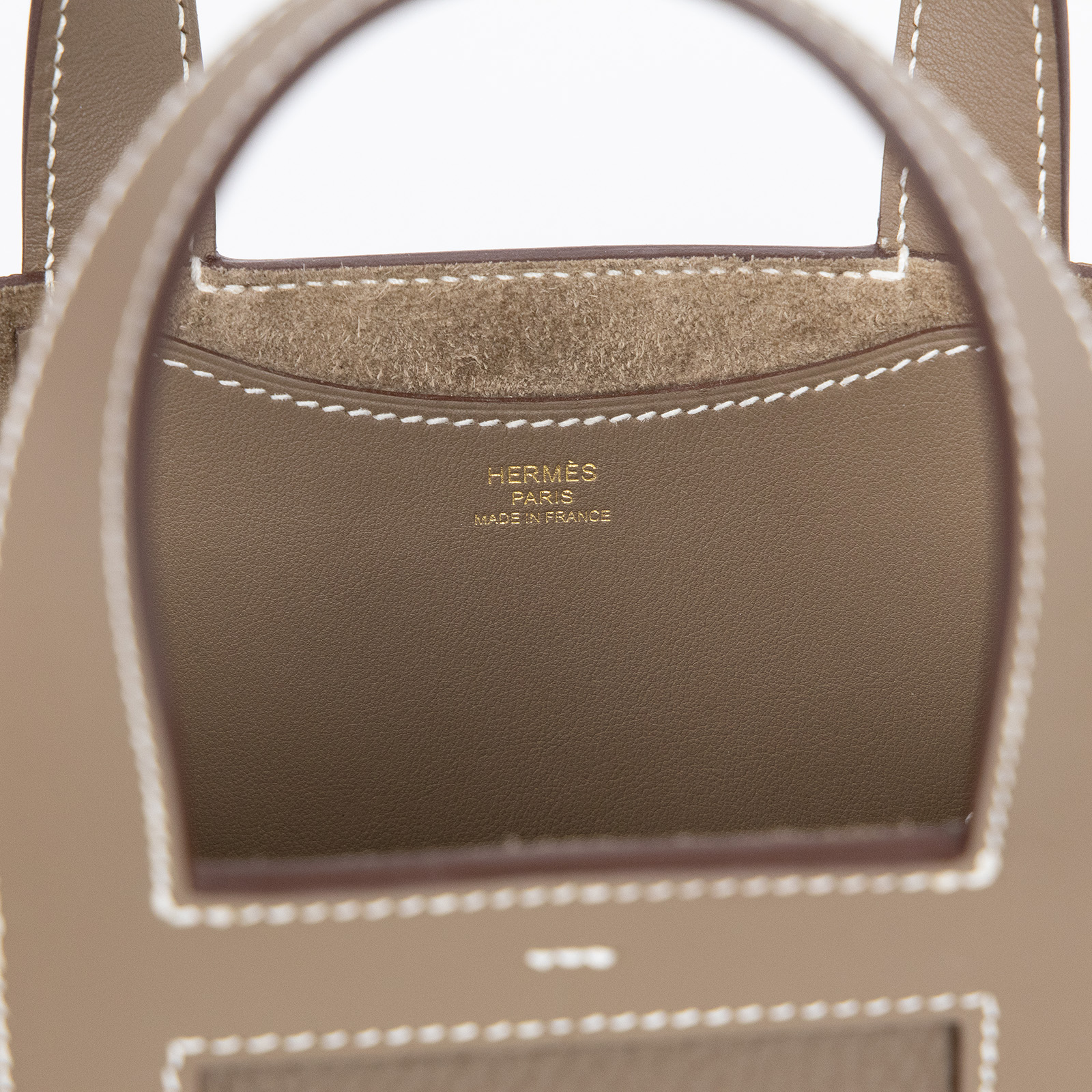 愛馬仕 Hermes In The Loop 18  豬鼻 菜籃子包 ITL18 U刻 大象灰IN THE LOOP 18 防塵袋