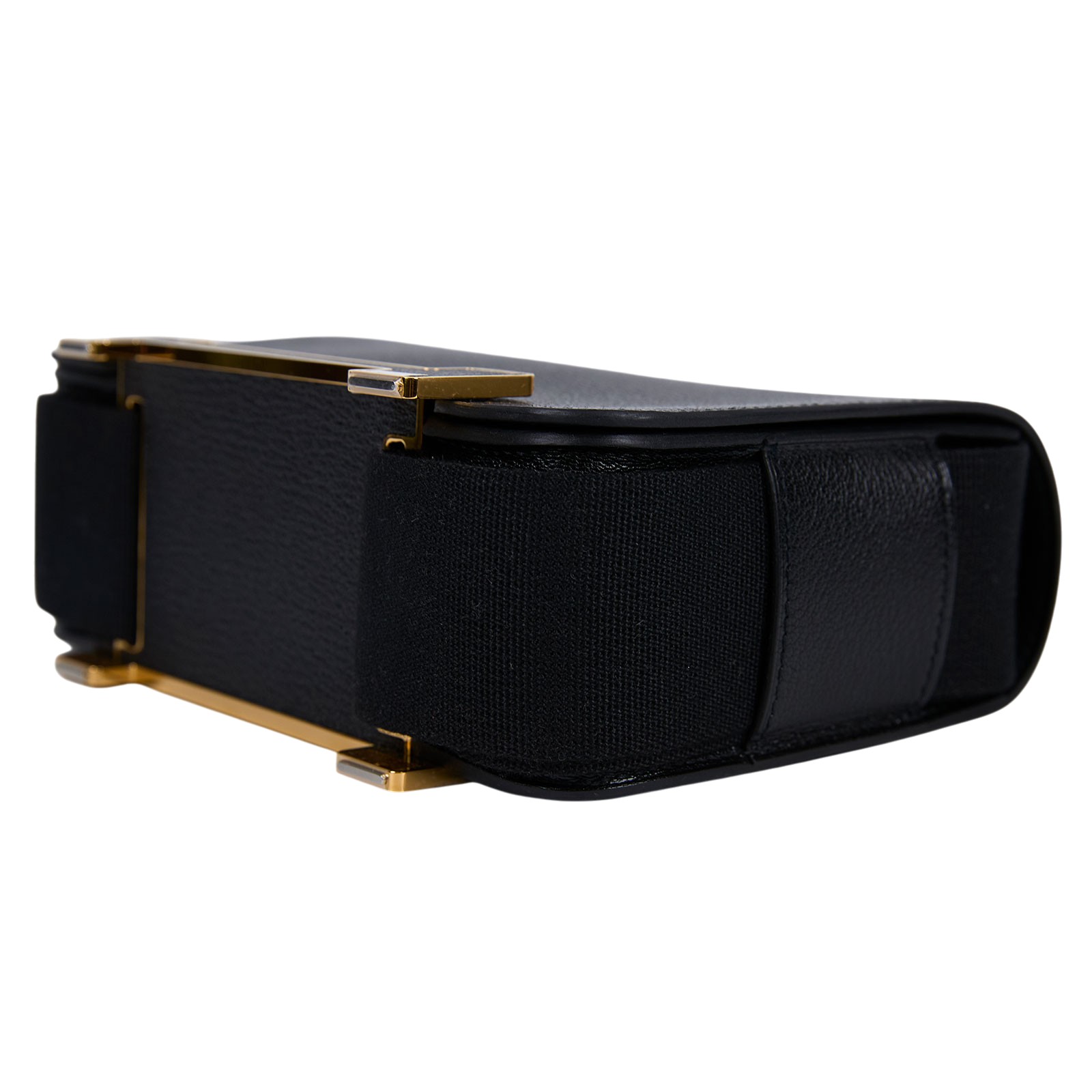 愛馬仕 Hermes Geta Nata 金扣 木屐 斜背包 GETA U刻 黑GETA 防塵袋