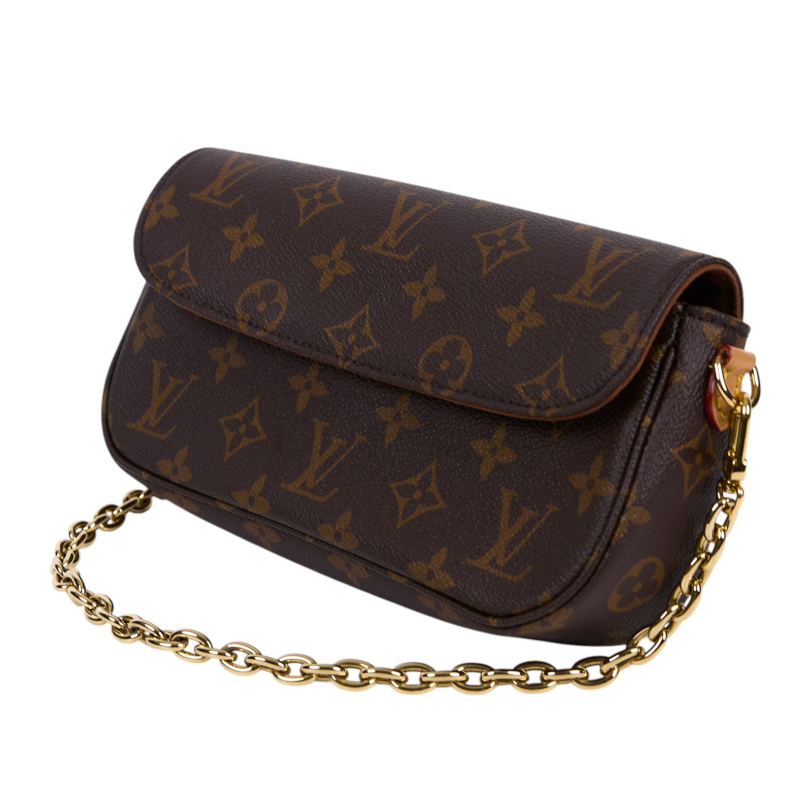 路易威登 LOUIS VUITTON Wallet on Chain Ivy 麻將包 手提 腋下單肩包 M81911 晶片款  原廠盒子/防塵袋/背帶/購買證明