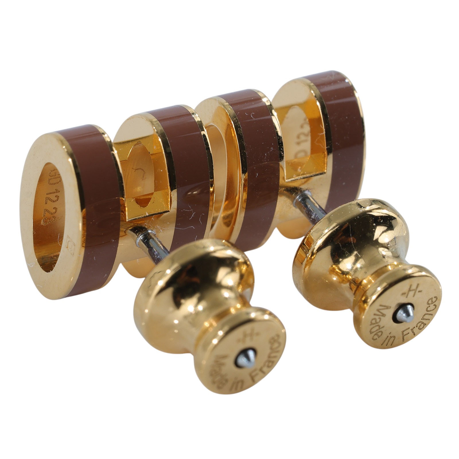 愛馬仕 Hermes Mini Pop H 耳釘 新金色 H608002FOA9 /GD.12.23 MINI POP H耳環 原廠盒子/防塵袋/購買證明影本