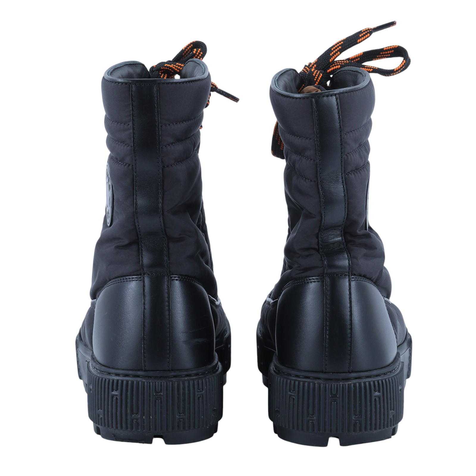 愛馬仕 Hermes Fresh ankle boot 靴子 H232064Zv02380 #38 黑尼龍高筒靴 無附屬品