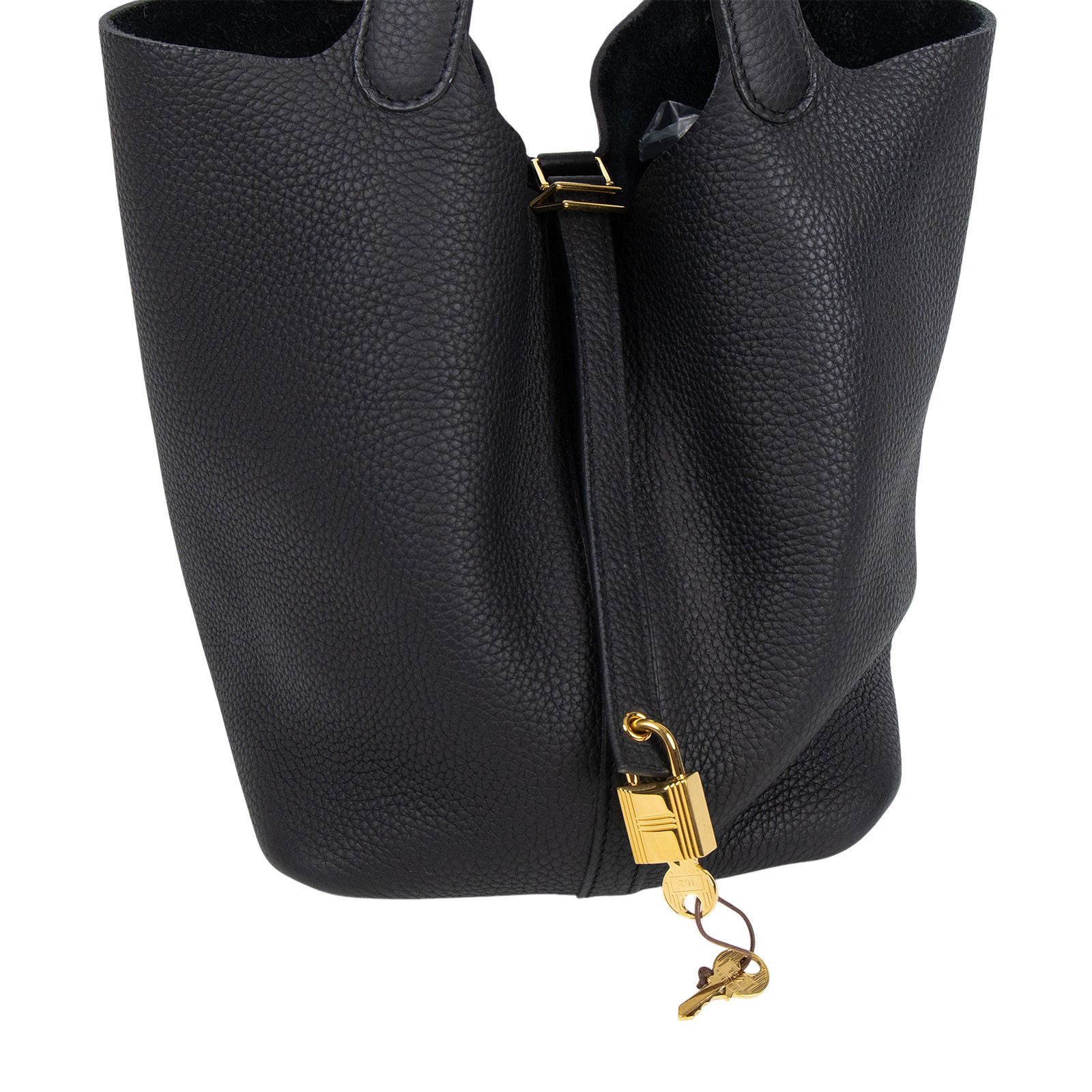 愛馬仕 Hermes Picotin Lock 22 菜籃子包 金色五金 黑色 H060991CC89 /H060991CC  原廠盒子/防塵袋/購買證明/鎖組