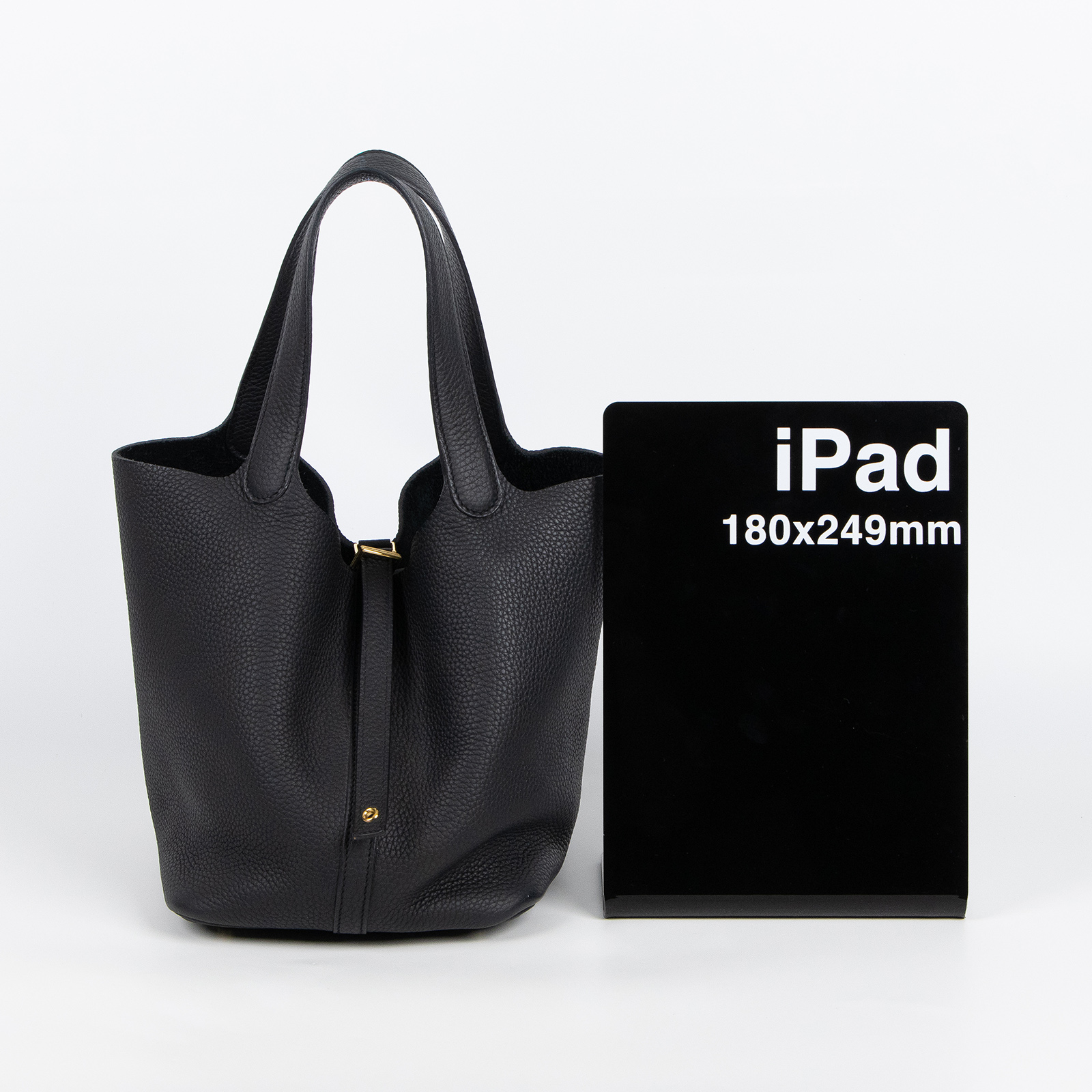 愛馬仕 Hermes Picotin Lock 22 菜籃子包 金色五金 黑色 H060991CC89 /H060991CC  原廠盒子/防塵袋/購買證明/鎖組