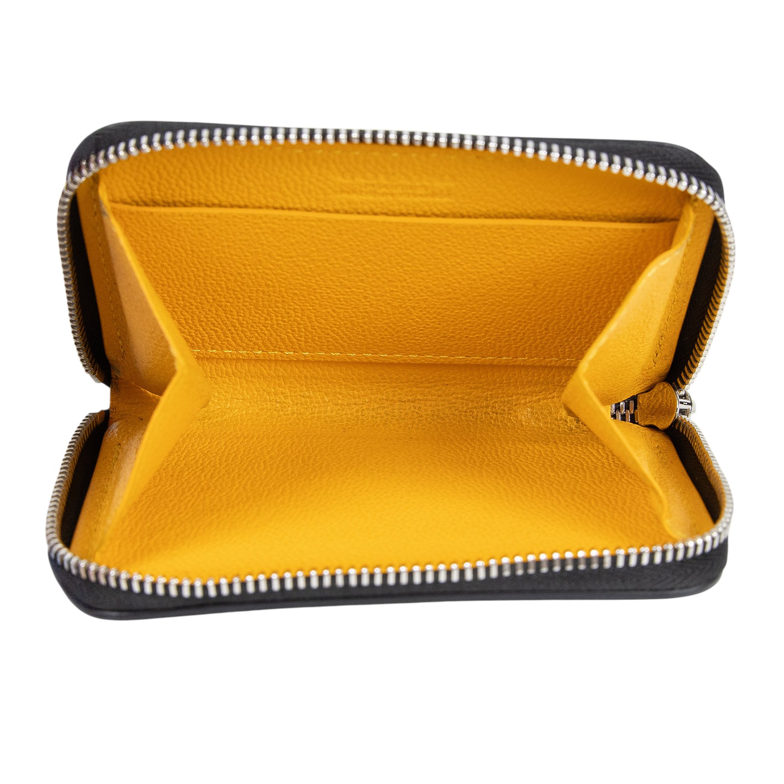 高雅德 GOYARD Matignon Mini Wallet 錢包 拉鍊 短夾 MATIGNMINTY 黑拉鍊卡包　汚 無附屬品