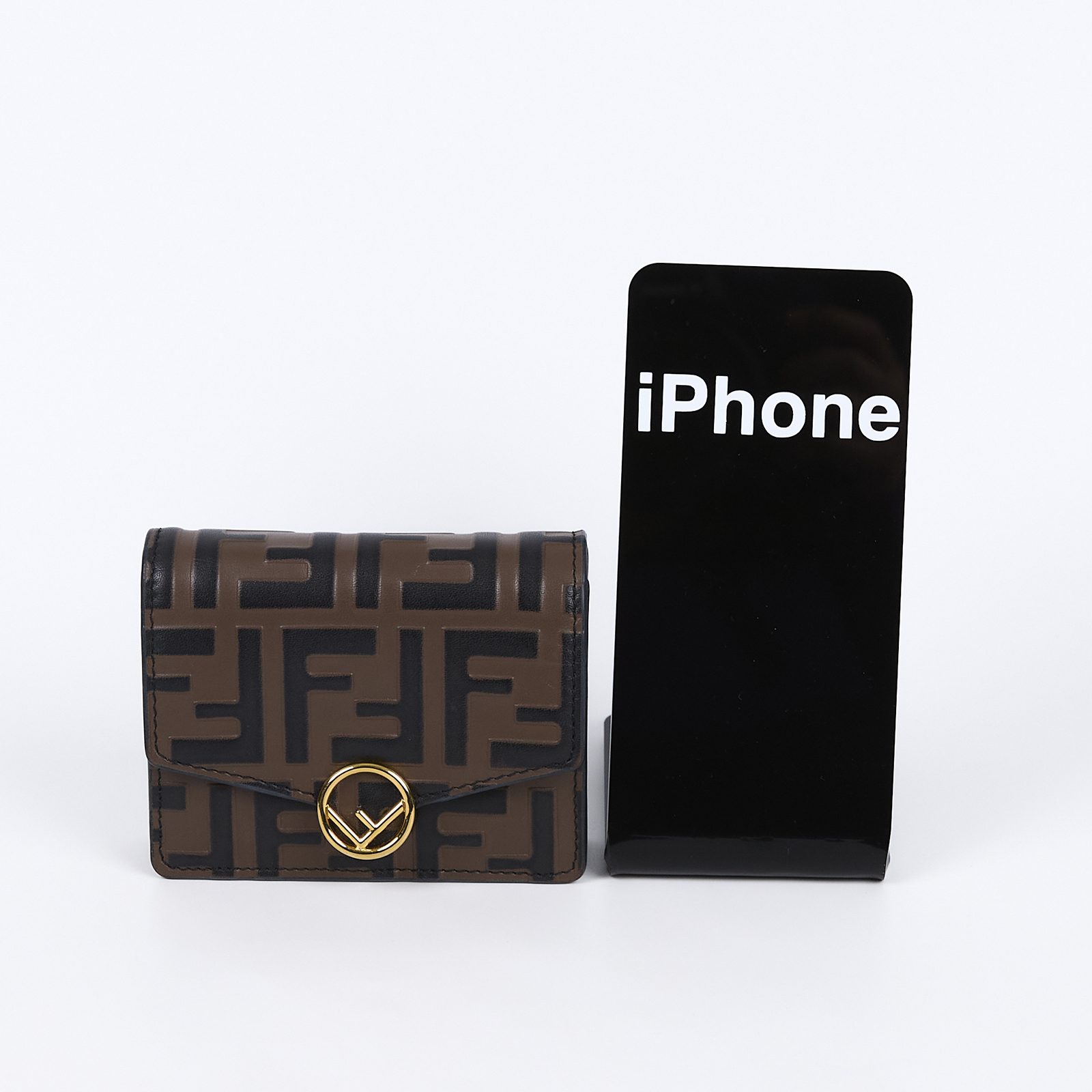 芬迪 FENDI 可斜背錢包 零錢包 8M0408AAFM 原花FF零錢鍊包 無附屬品