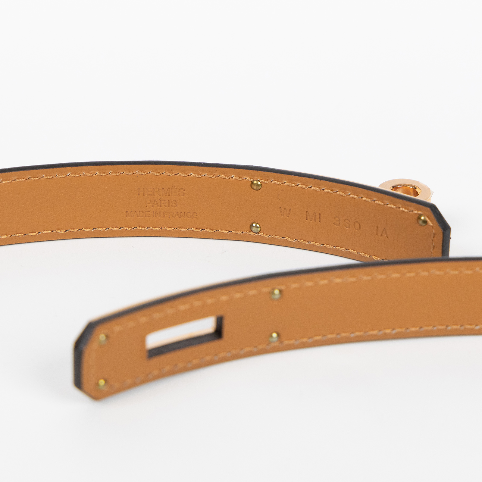 愛馬仕 Hermes Kelly 18 腰帶 KL18B W刻 黑KELLY皮帶 原廠盒子/防塵袋